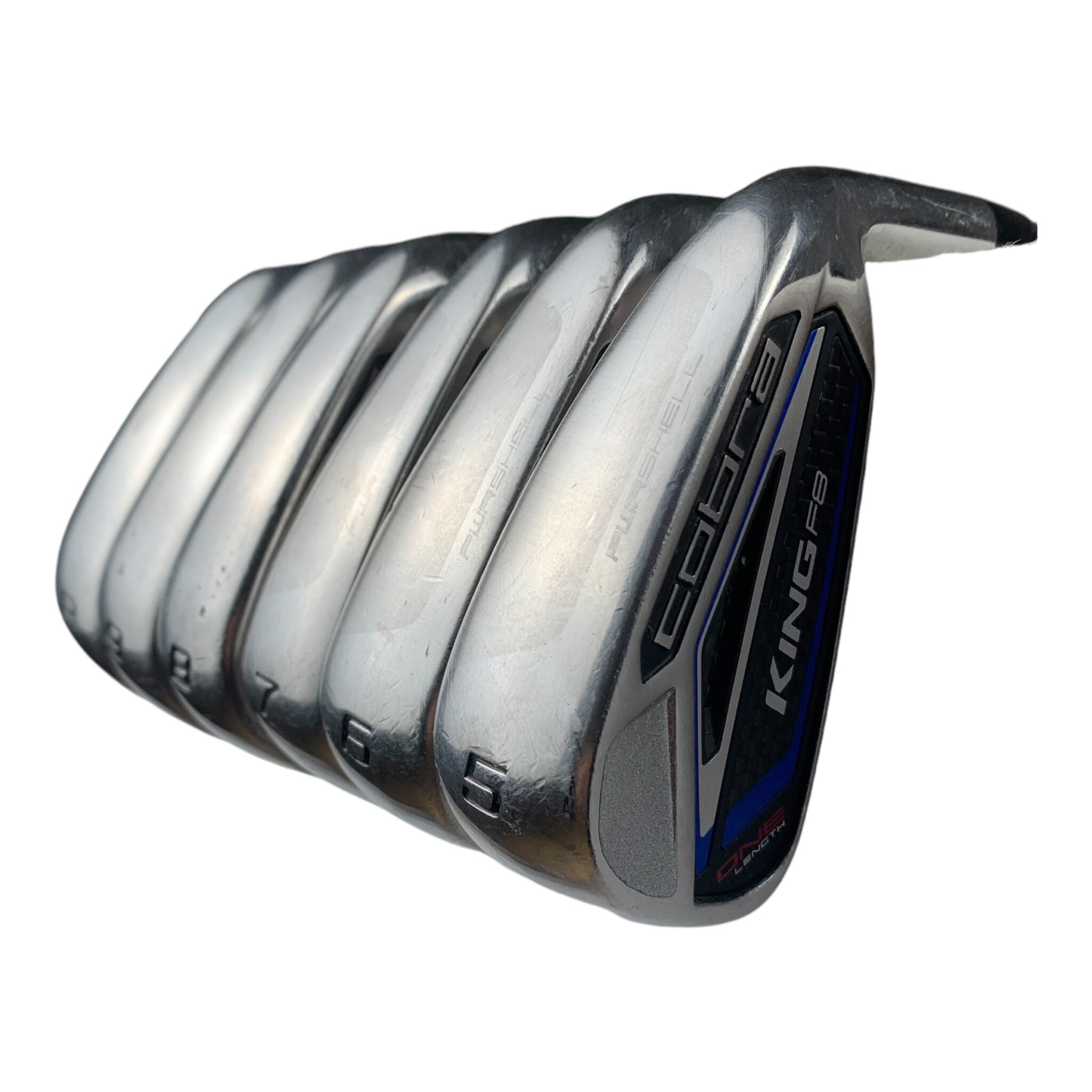 Cobra King F8 One Length Ironset / Flex Regular - Steel / 5-PW