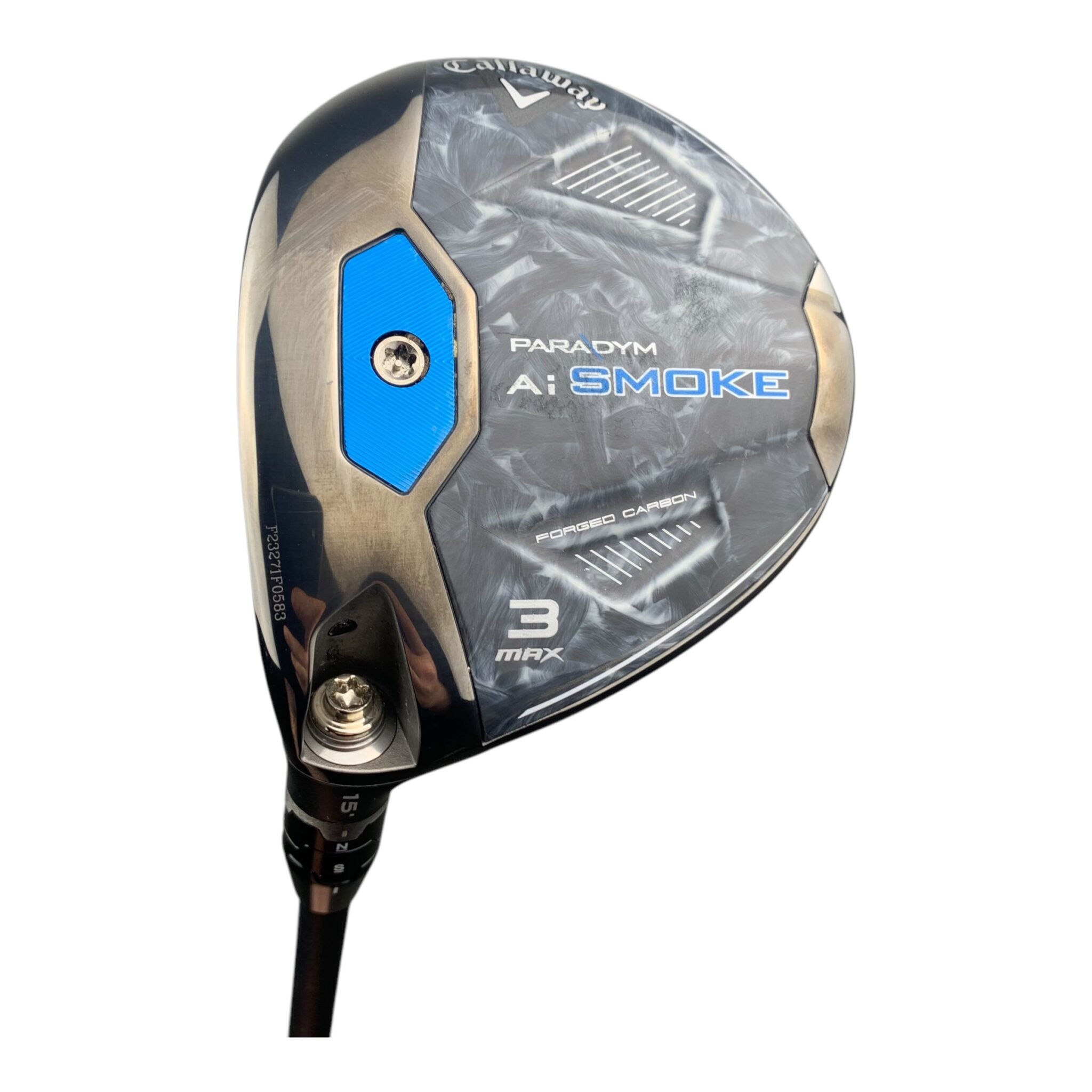 Callaway Ai Smoke Max Fairway Wood / Flex Stiff / Grafit / #3/15 - Venstre