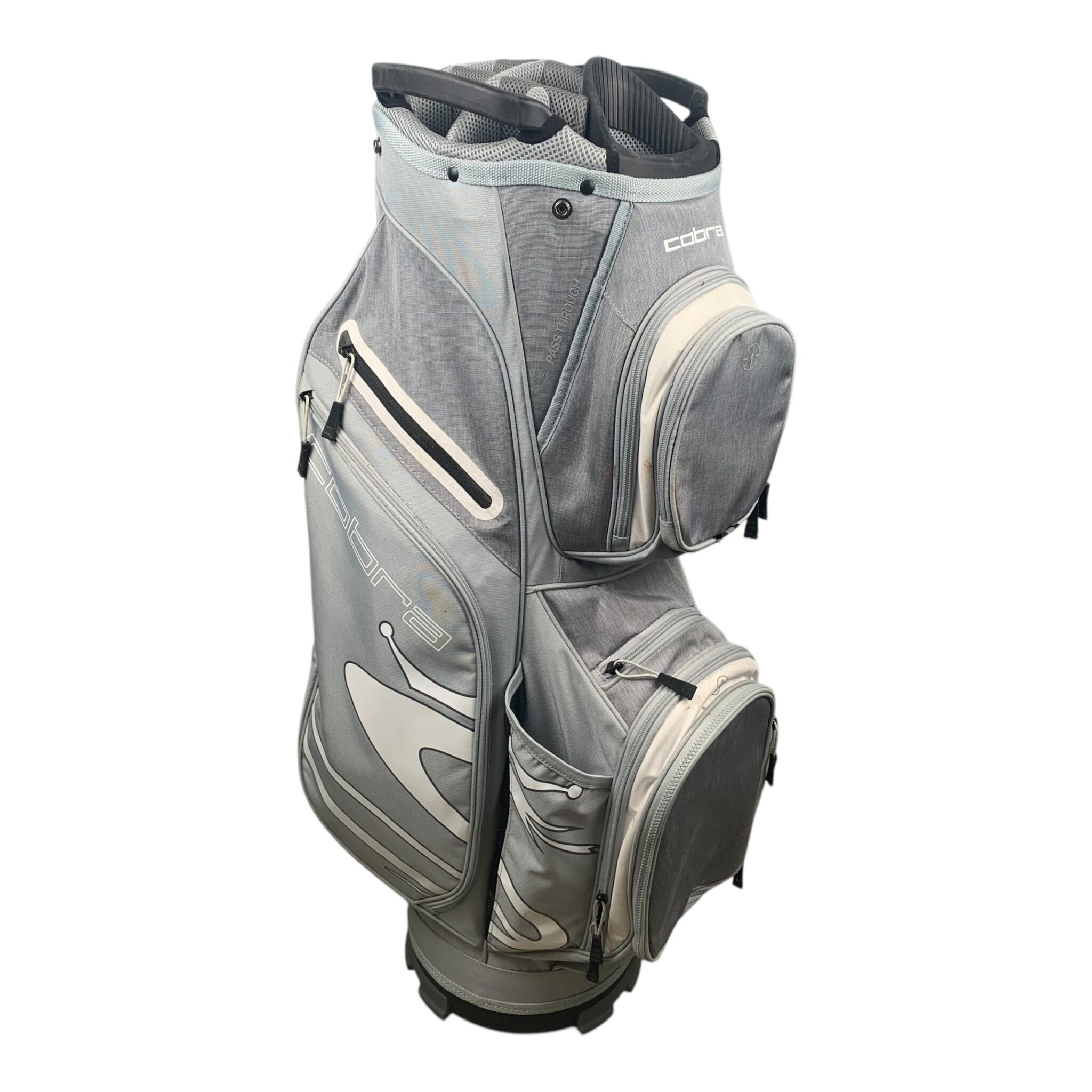 Cobra Cartbag / White/Grey / 14 Rum