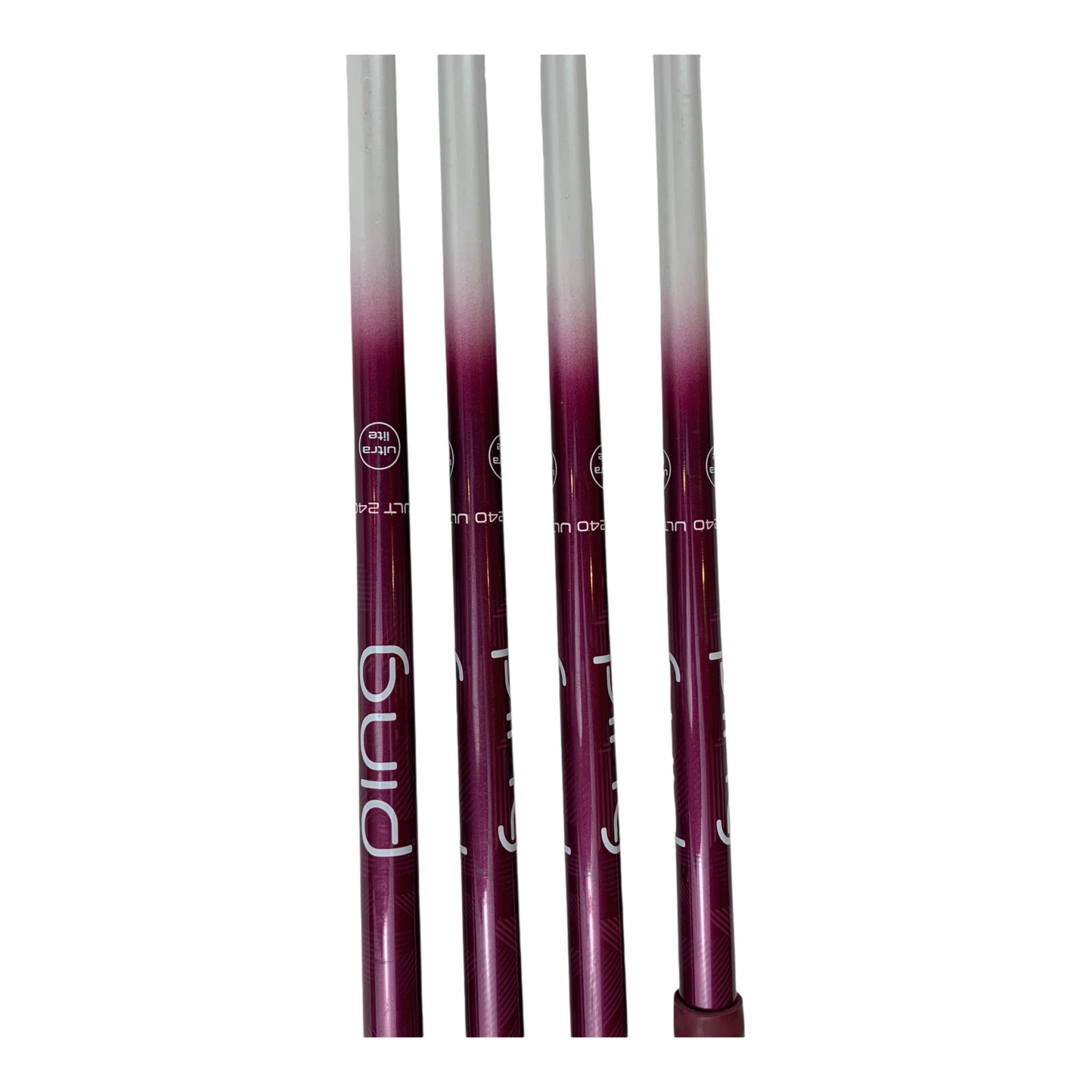 Ping G Le2 jernsæt / Flex Ladies (UltraLight) / 7-PW / Grafit / Orange Lie Dot (2 Flat)