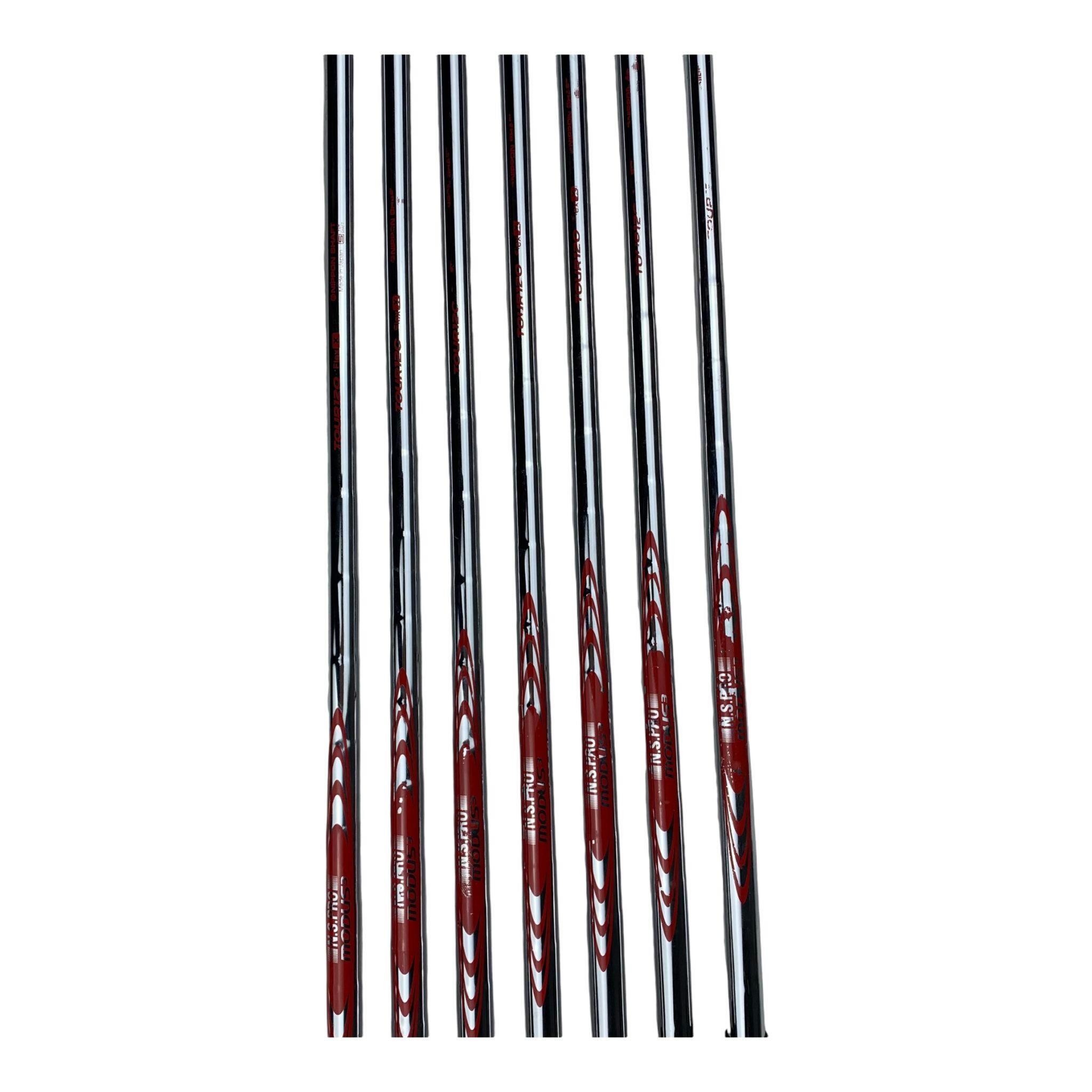 TaylorMade P7MB jernsæt / Flex X-Stiff / 4-P / Stål / Crossline Black Midsize Grip