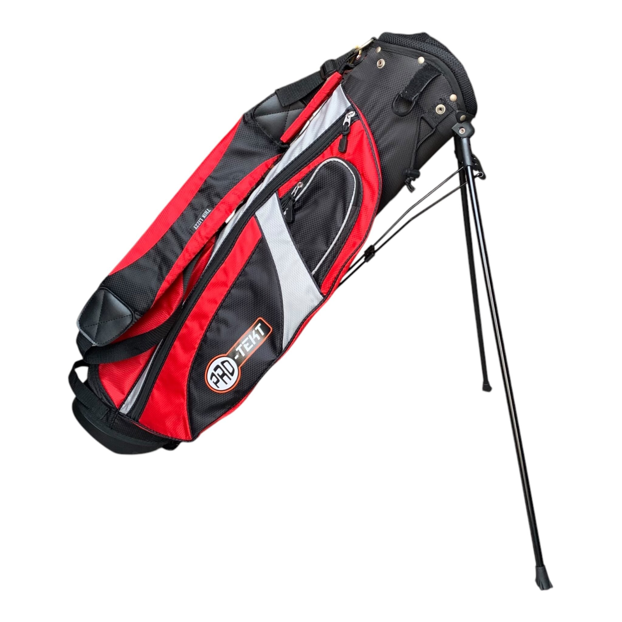 PRO-TEKT Pencilbag - Red/Grey / 5-Way