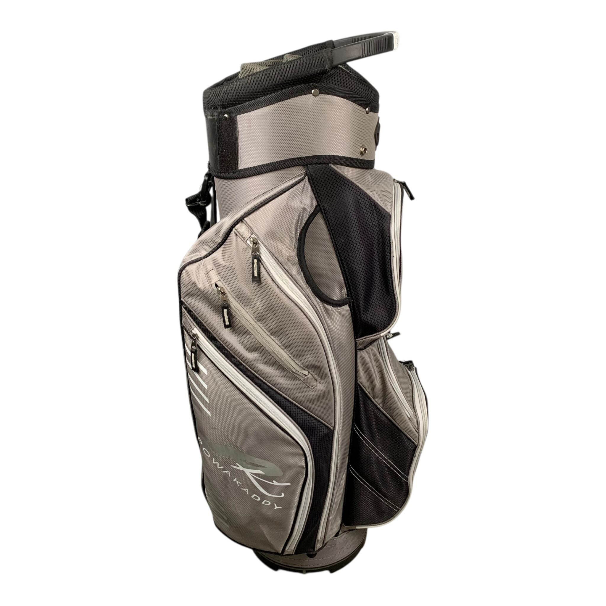 Powakaddy Deluxe Edition Cartbag / Grey / 14 Rum