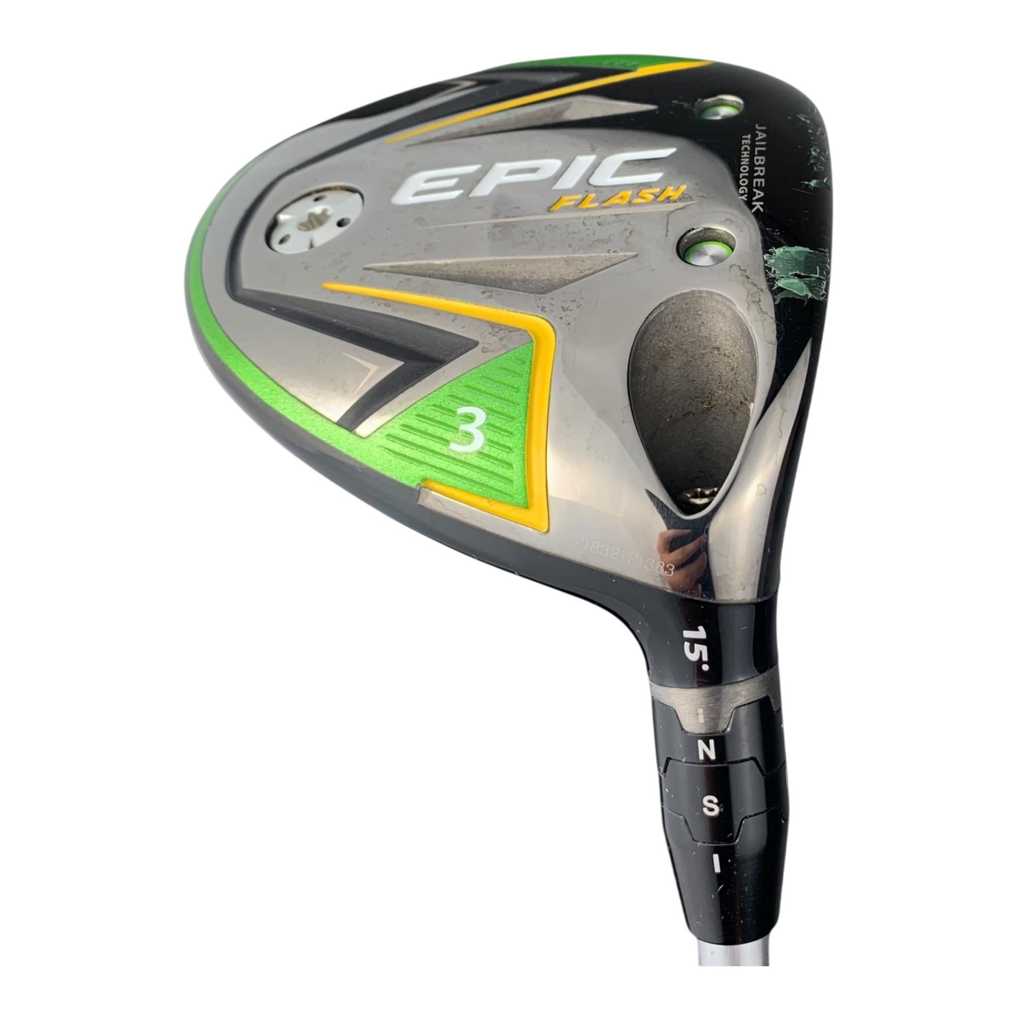 Callaway Epic Flash Fairway Wood / Flex Stiff / Grafit / #3/15 galleri billede 2 - brugt golf udstyr i god stand