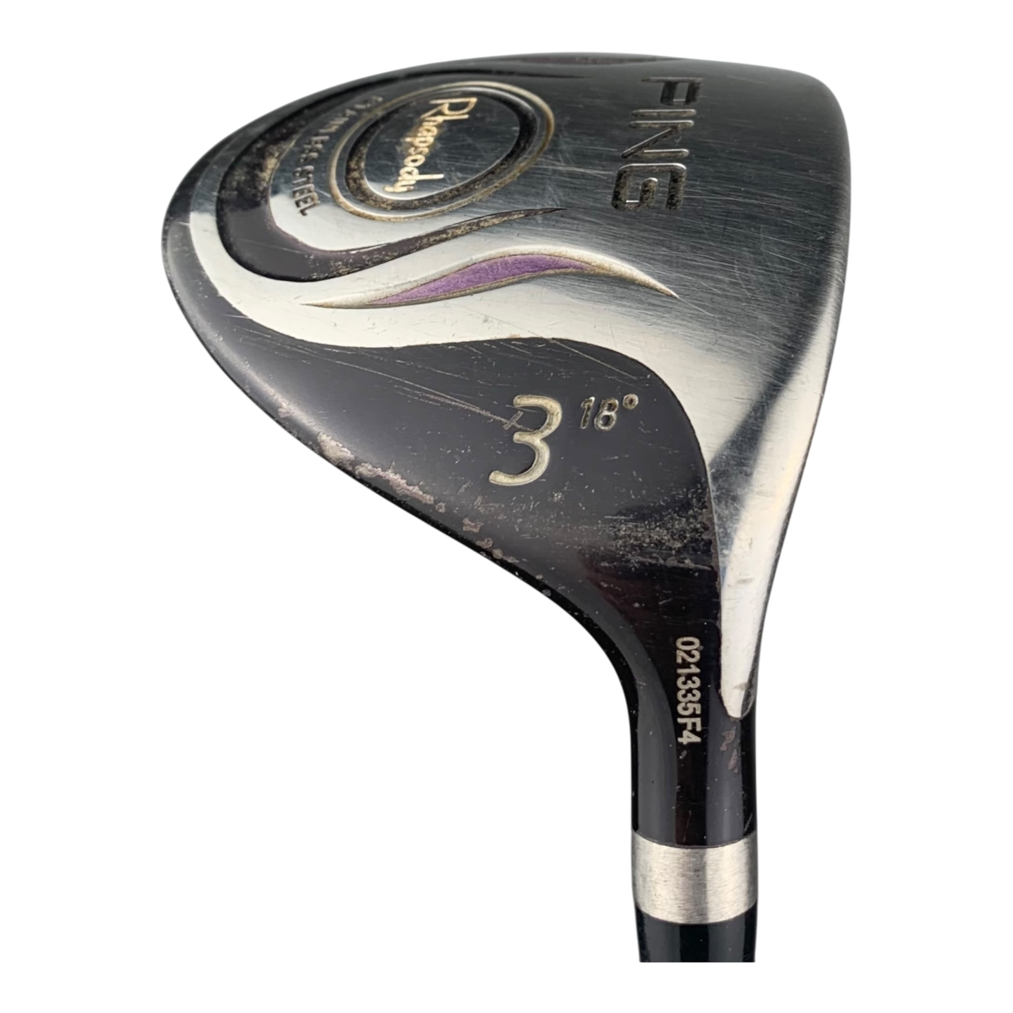 PING Rhapsody Fairway Wood / Flex Ladies / Grafit / #3/18 galleri billede 2 - brugt golf udstyr i god stand