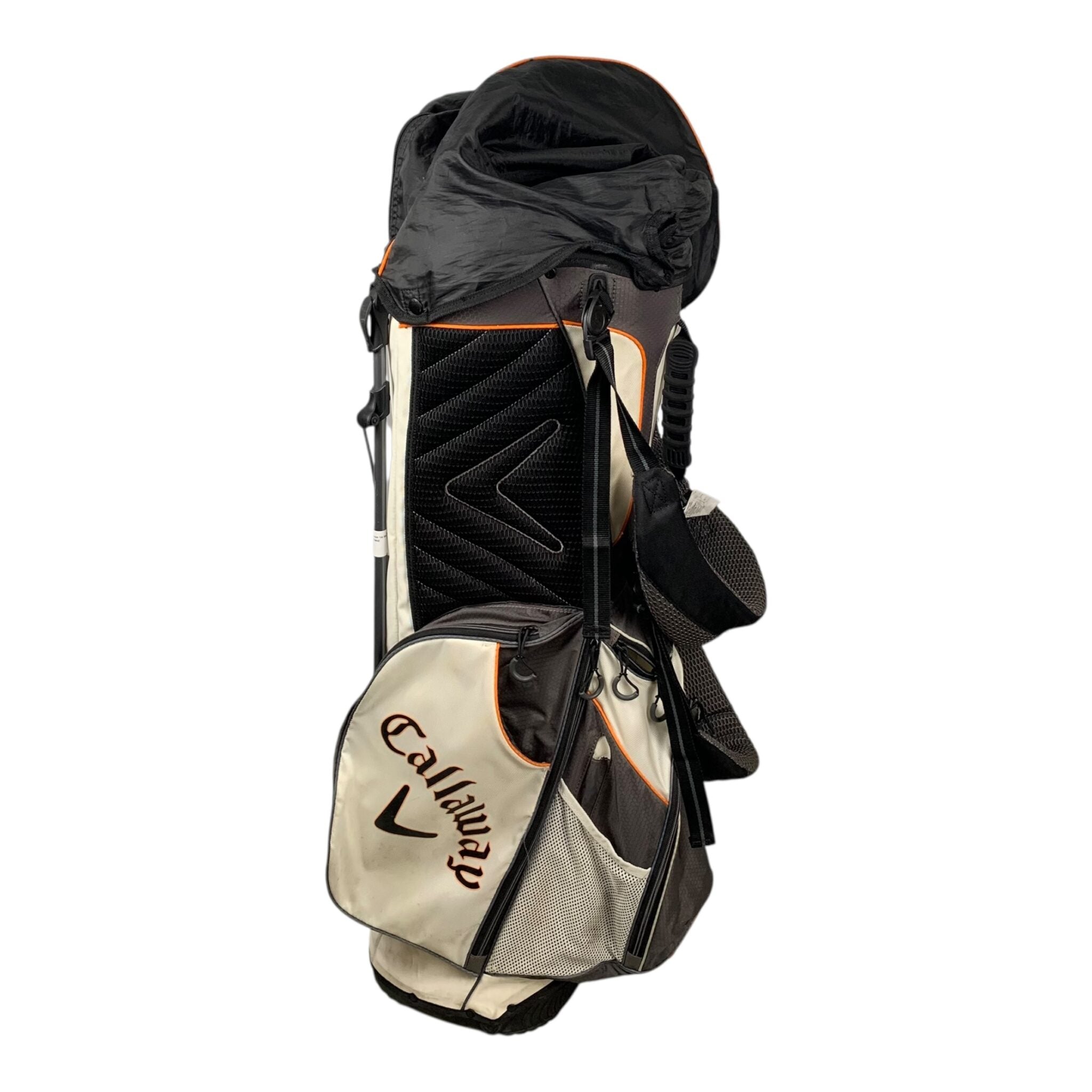Callaway Fusion 14 Standbag / White/Orange / 14-Rum