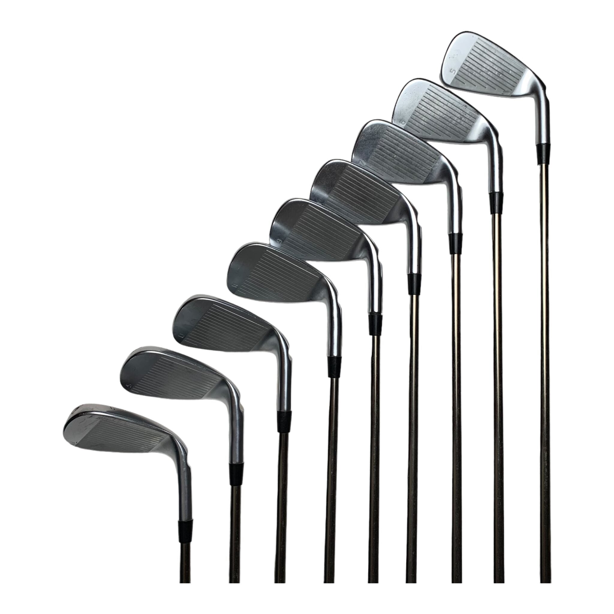 Venstre Ping G410 jernsæt VENSTRE / Flex Regular / 5-W+U+S+L  / Grafit