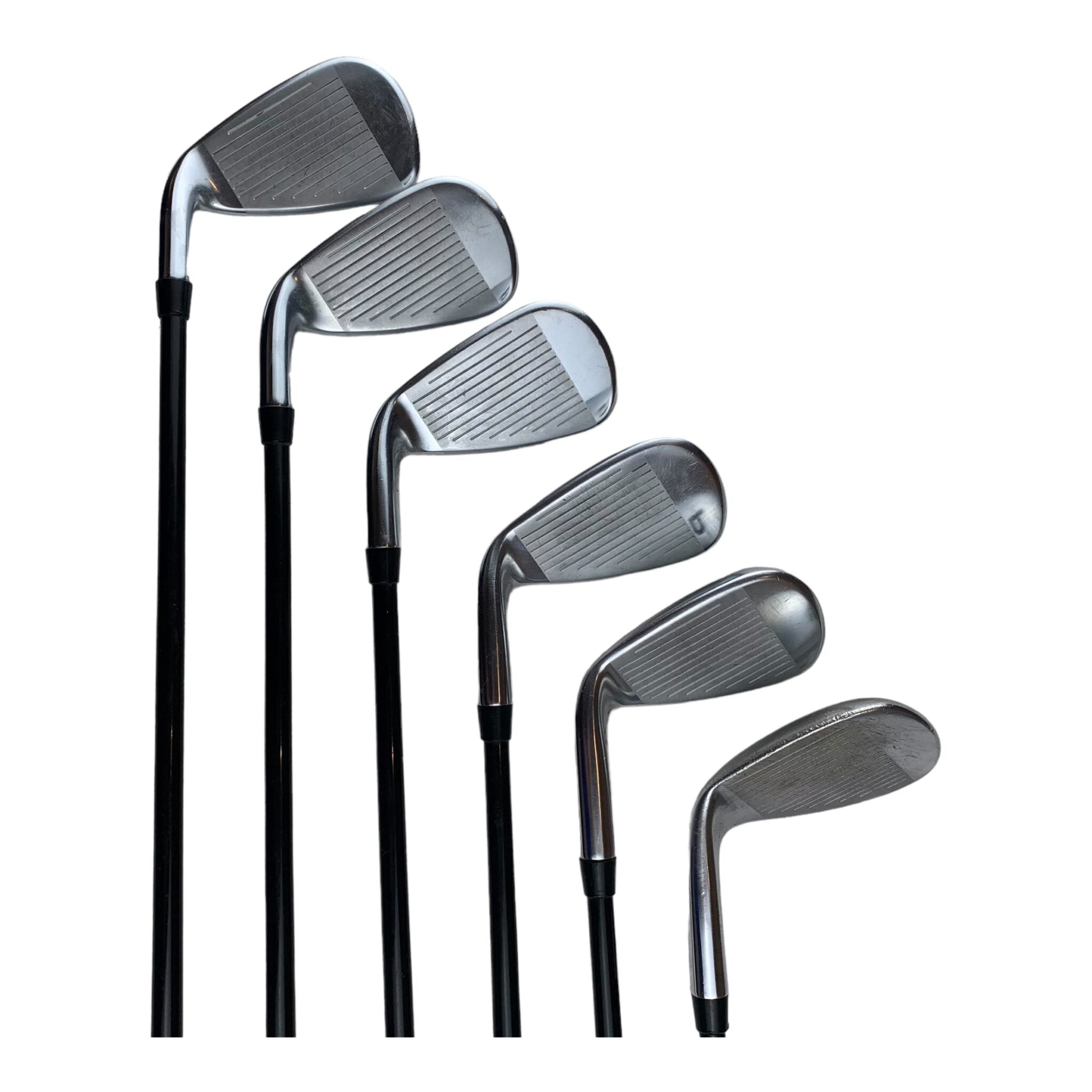 Cobra F-Max SuperLite jernsæt / Flex Regular / Længde = -1" / 4H-5H-6-PW+S / Grafit