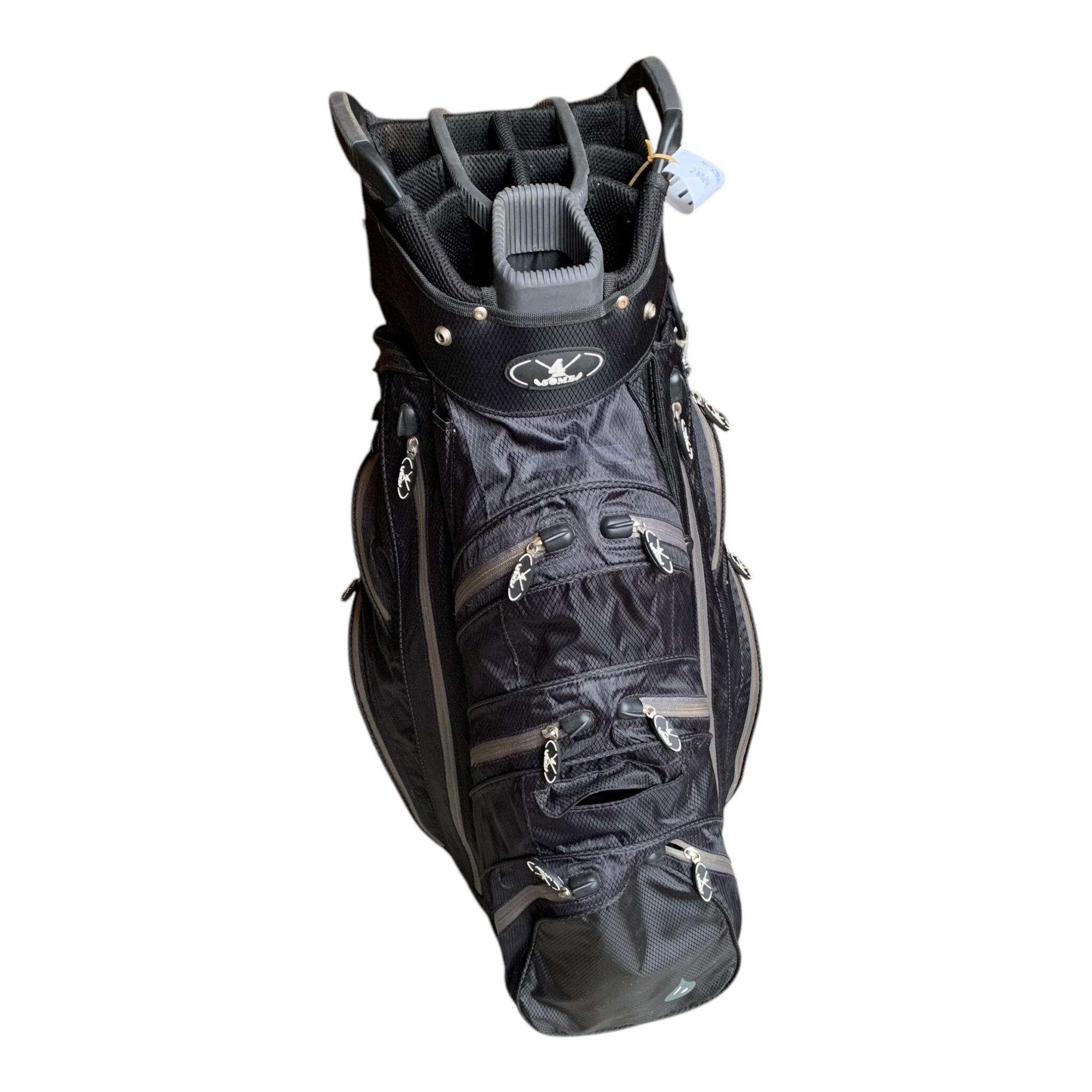 4-Some Waterproof Cartbag / Black / 13-Way