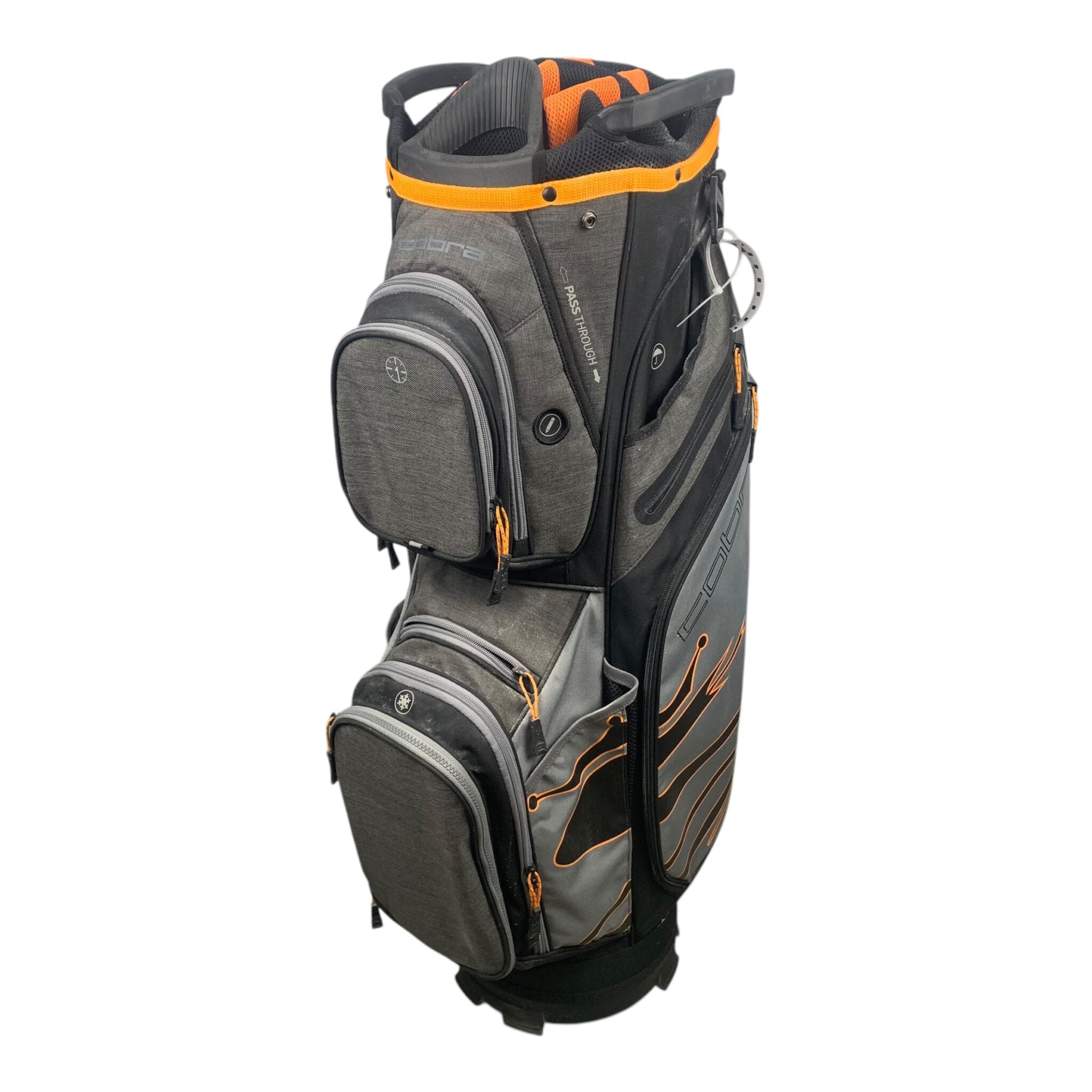 Cobra Cartbag / Grey/Orange / 14 Rum