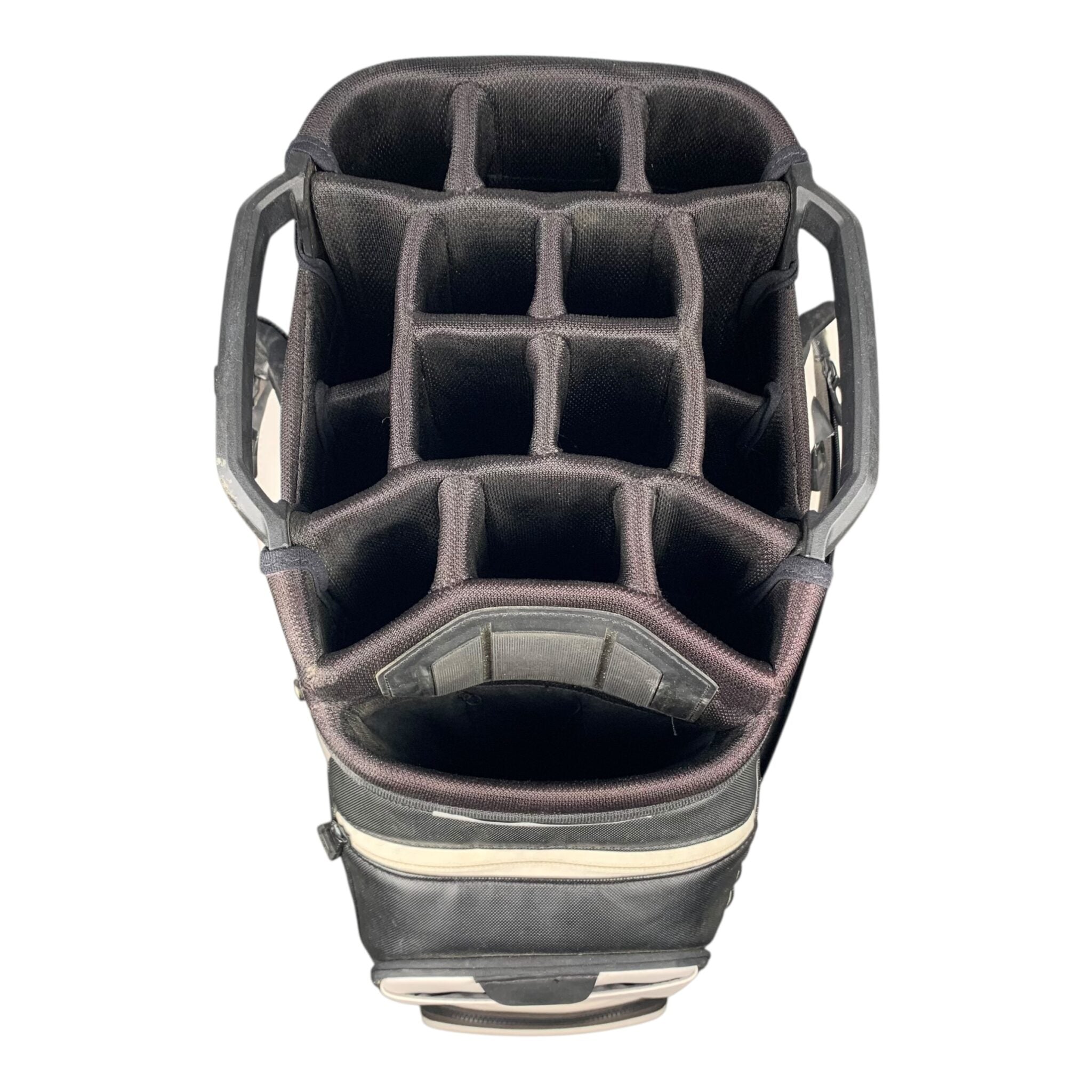 Ping DLX Cartbag / White/Black / 13-Rum