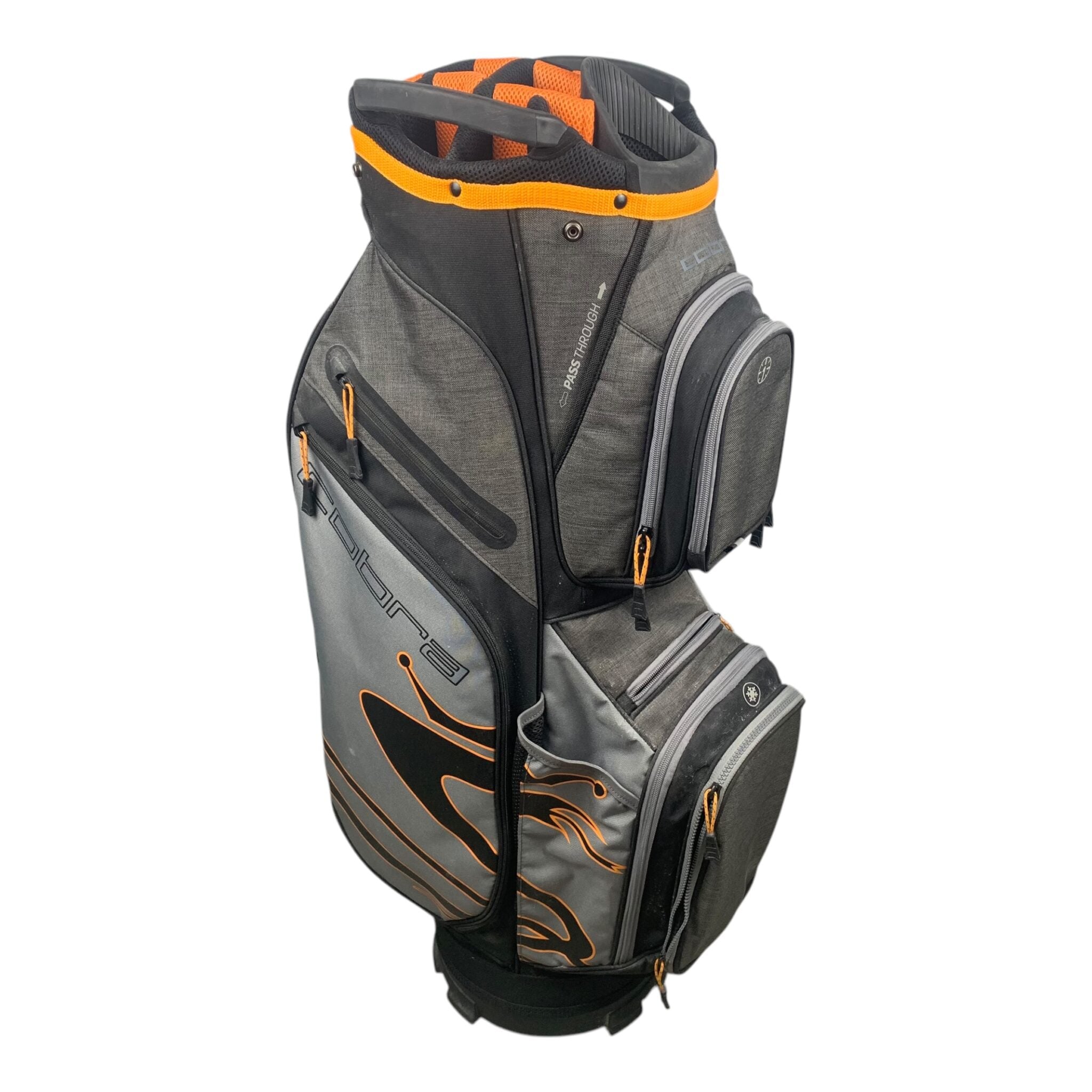 Cobra Cartbag / Grey/Orange / 14 Rum