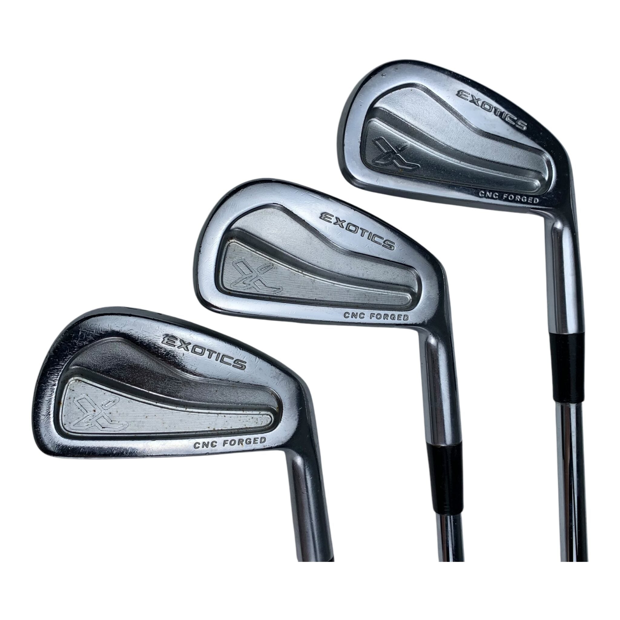 Exotics Tour Edge Forged Jernsæt / Flex Stiff / 3-PW  / Stål