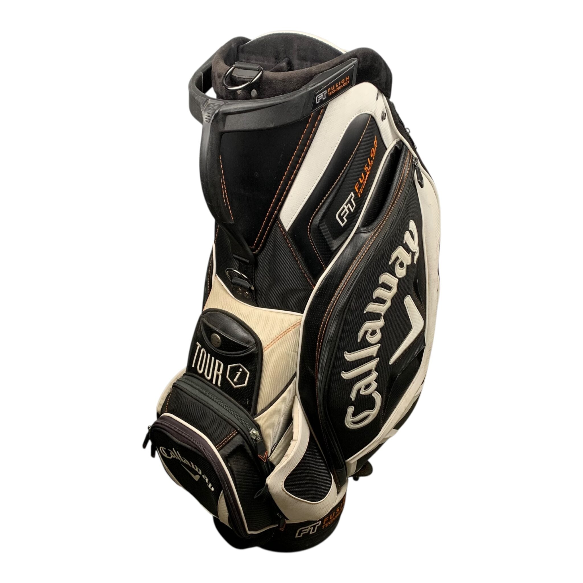 Callaway FT Fusion Staffbag / Black/White / 6-Rum