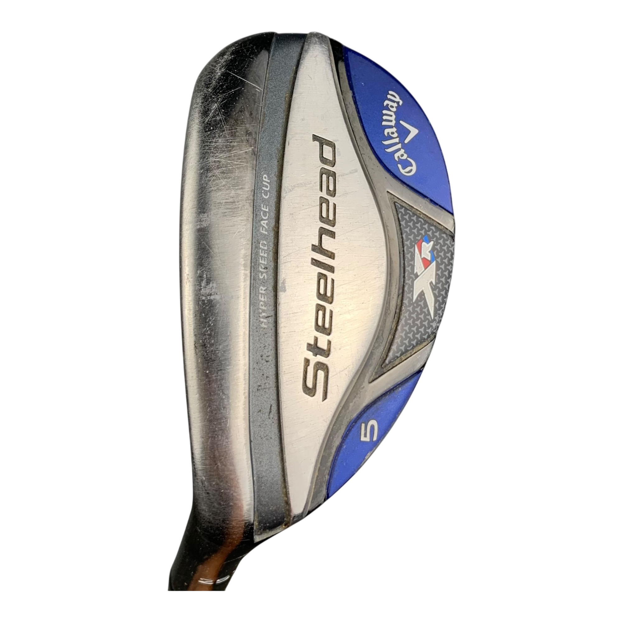 Callaway xr steelhead Hybrid / Flex Regular / Grafit / #5/25 Venstre hovedbillede - brugt golf udstyr i god stand