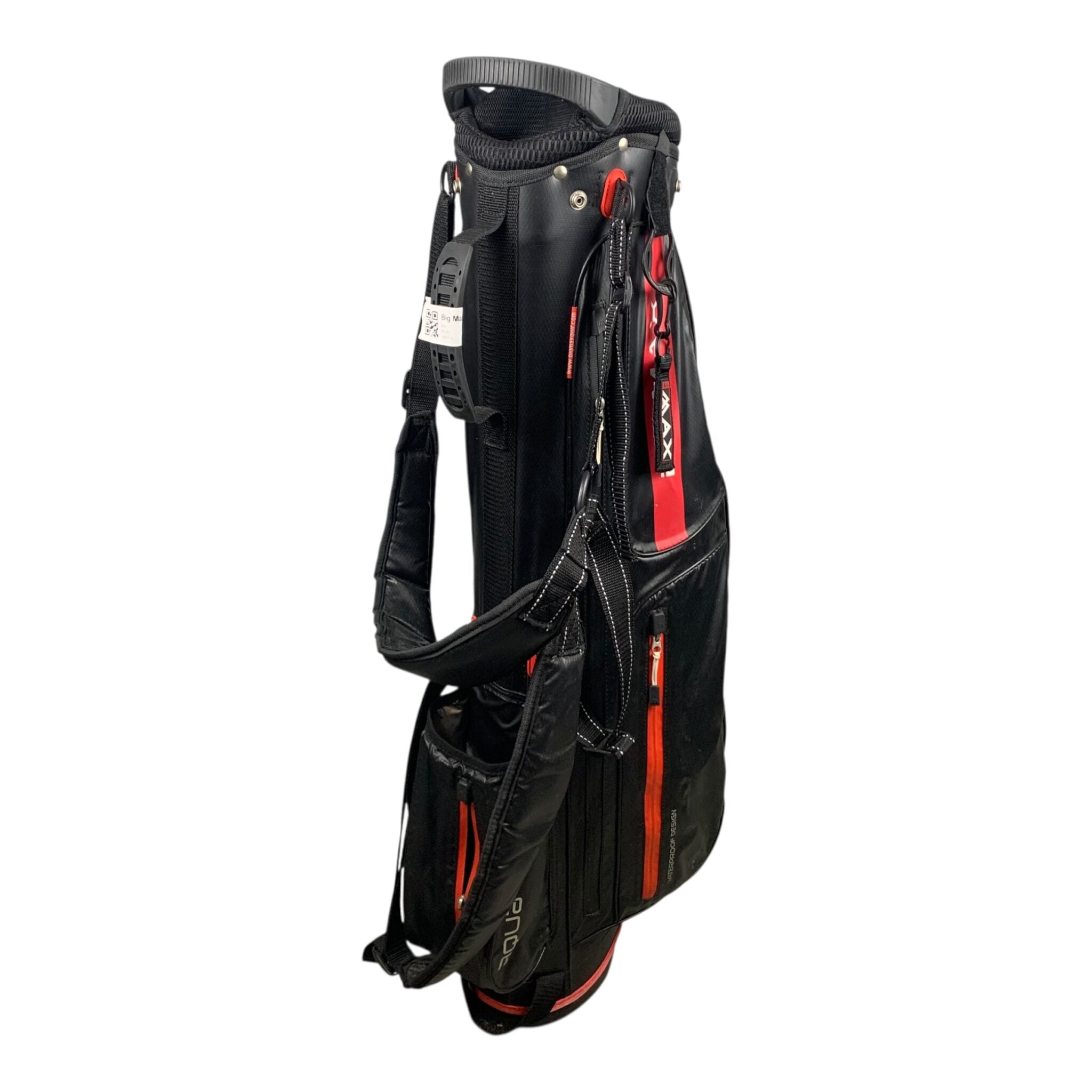 Big Max Standbag / Black/Red / 4-Rum