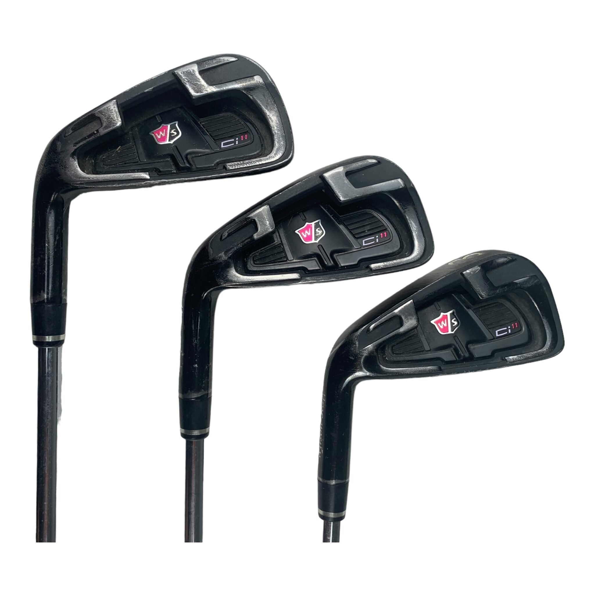 Wilson Staff Ci11 jernsæt / Flex Stiff / 3-PW +S / Stål / Længde +1" / VENSTRE