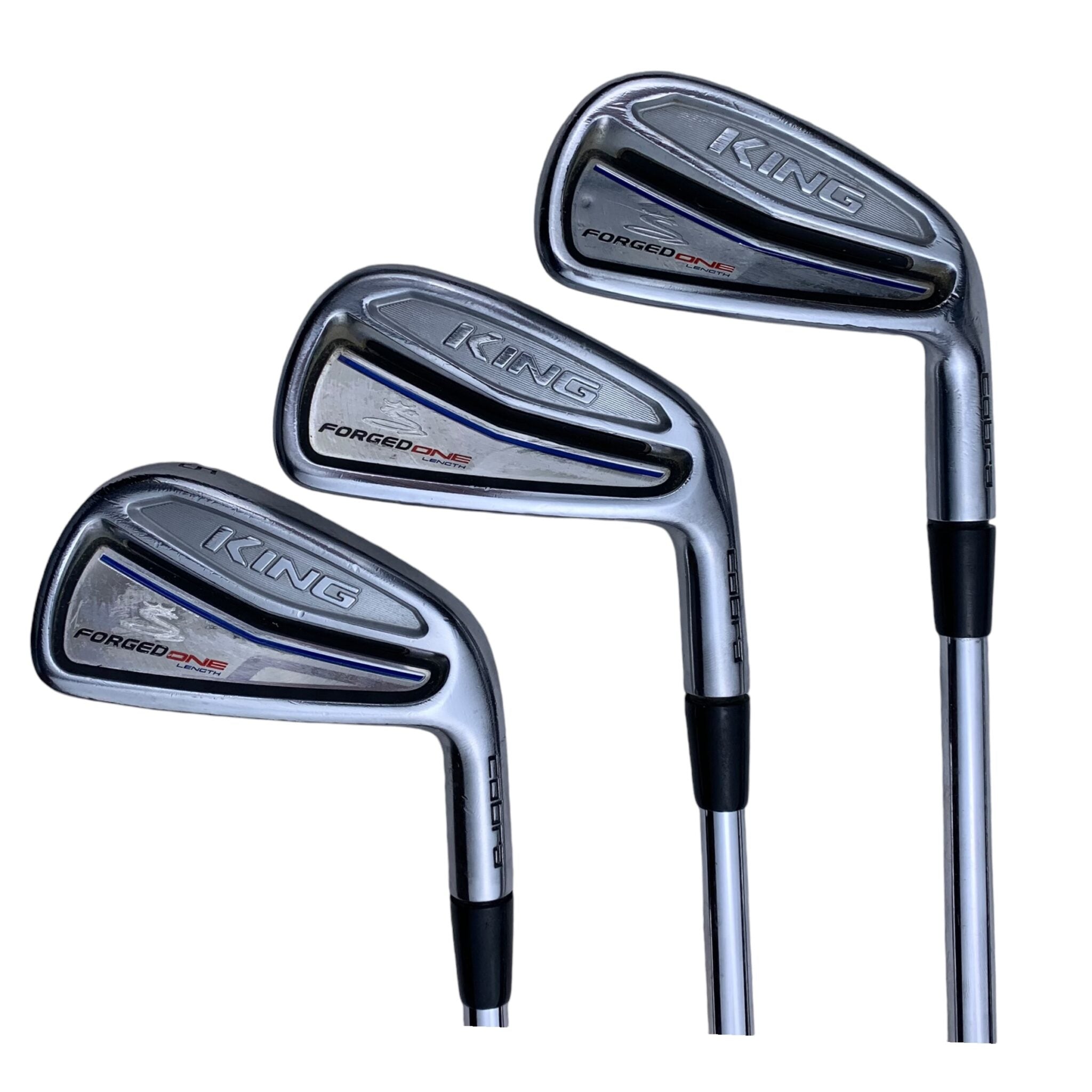 Cobra King Forged - One Length Ironset / Flex Stiff - Steel / 5-P+G