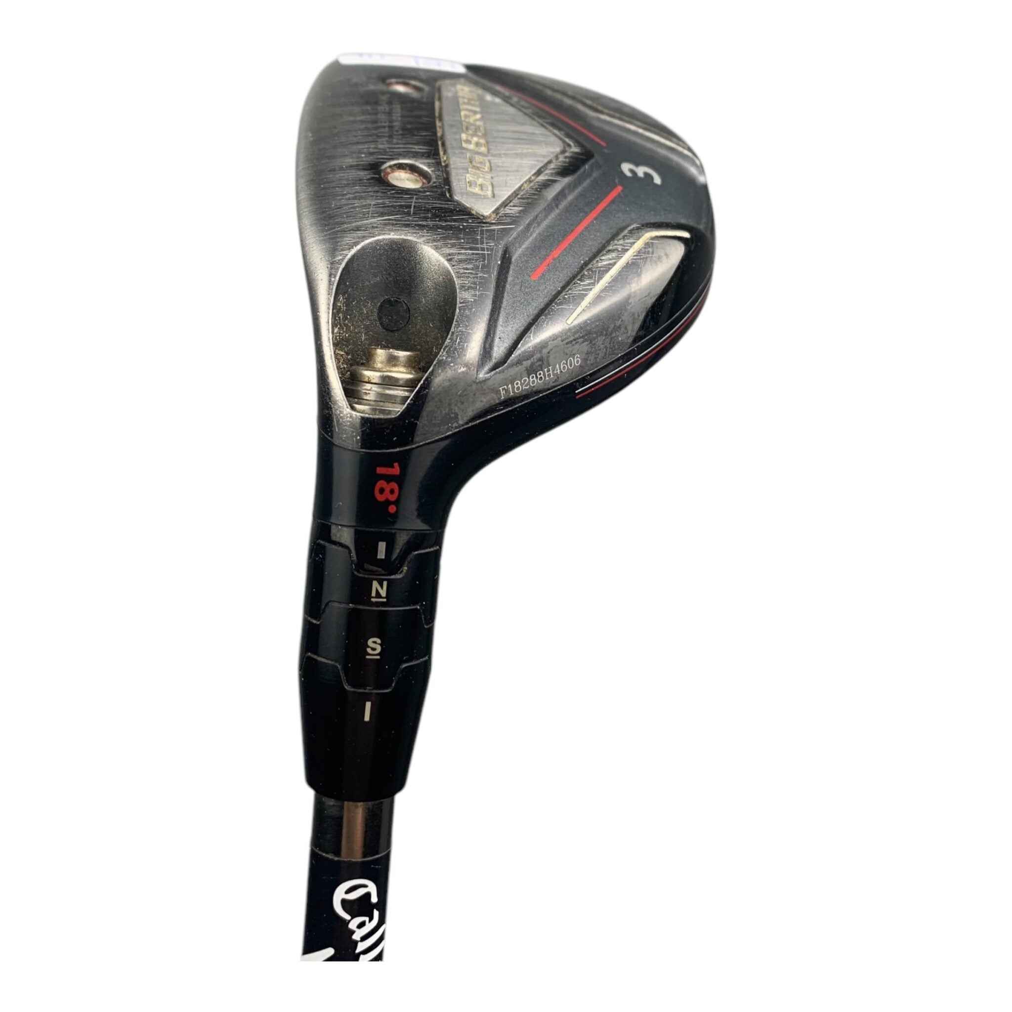 Callaway Big Bertha Hybrid / Flex Regular / Grafit / #3/18 - Venstre