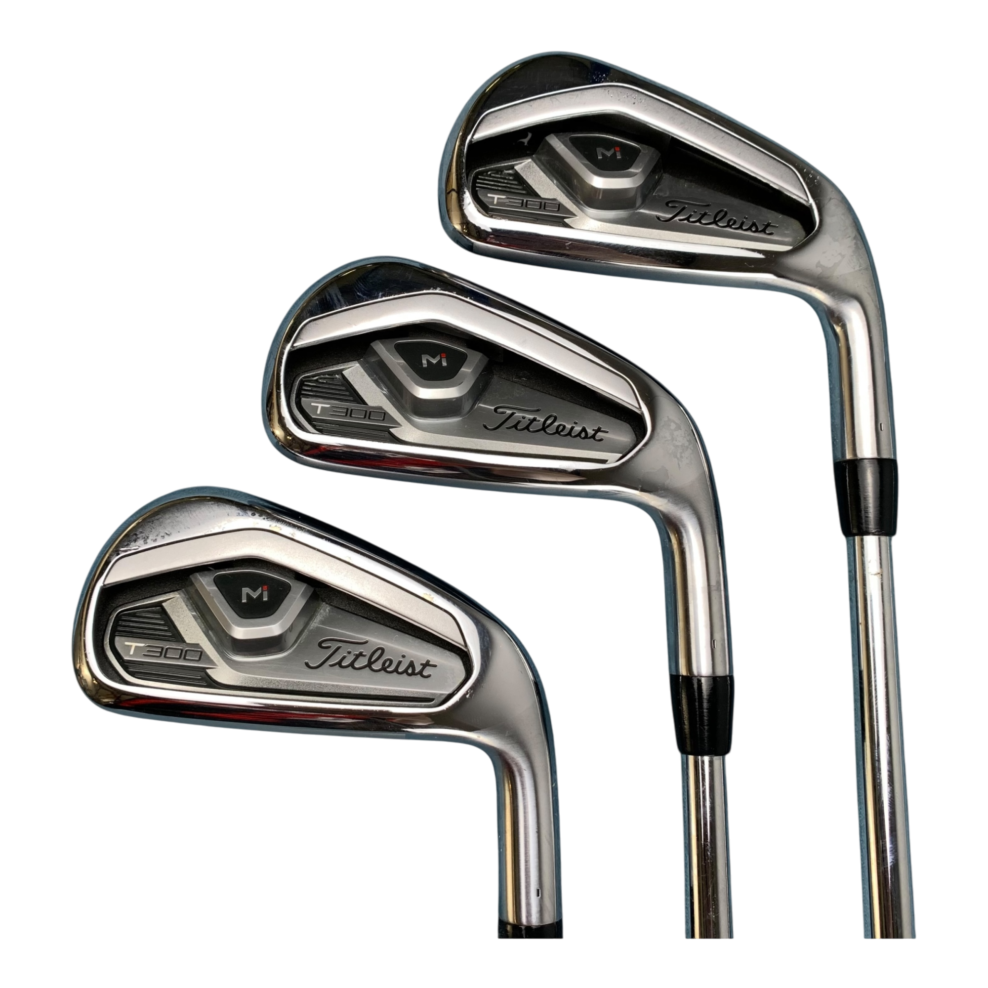 Titleist T300 2019 Jernsæt / Flex Stiff / 5-PW / Stål hovedbillede - brugt golf udstyr i god stand