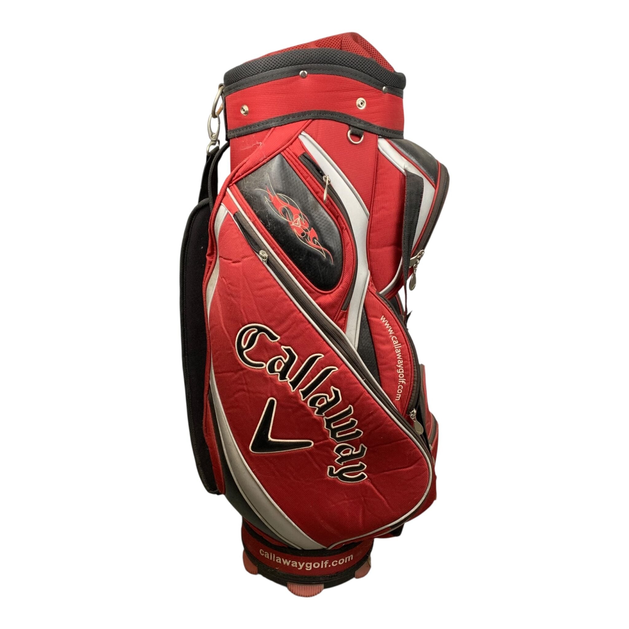 Callaway Diablo Staffbag / Red / 6-Rum