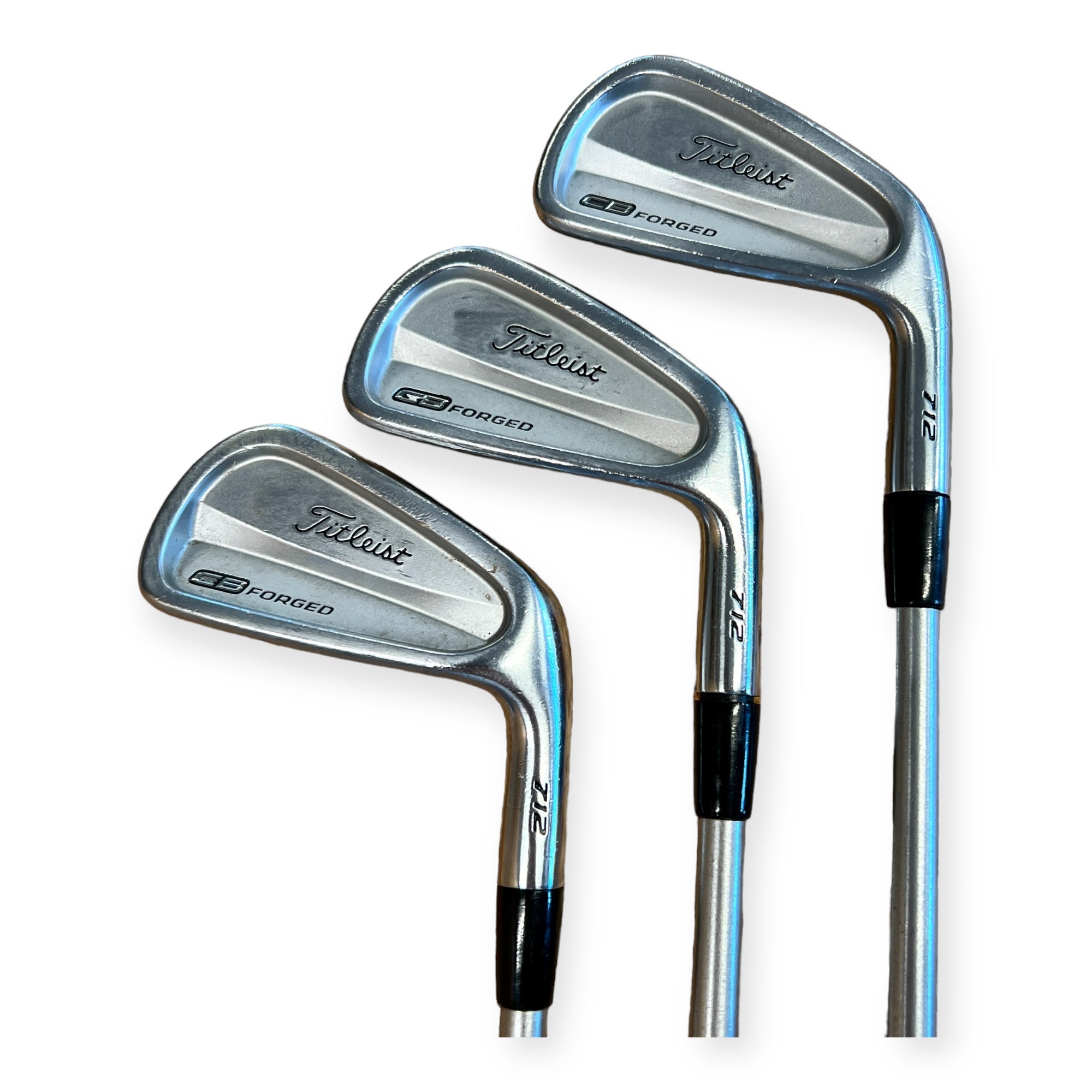 Titleist CB 712 Forged jernsæt / 4-PW / Flex Stiff / Stål