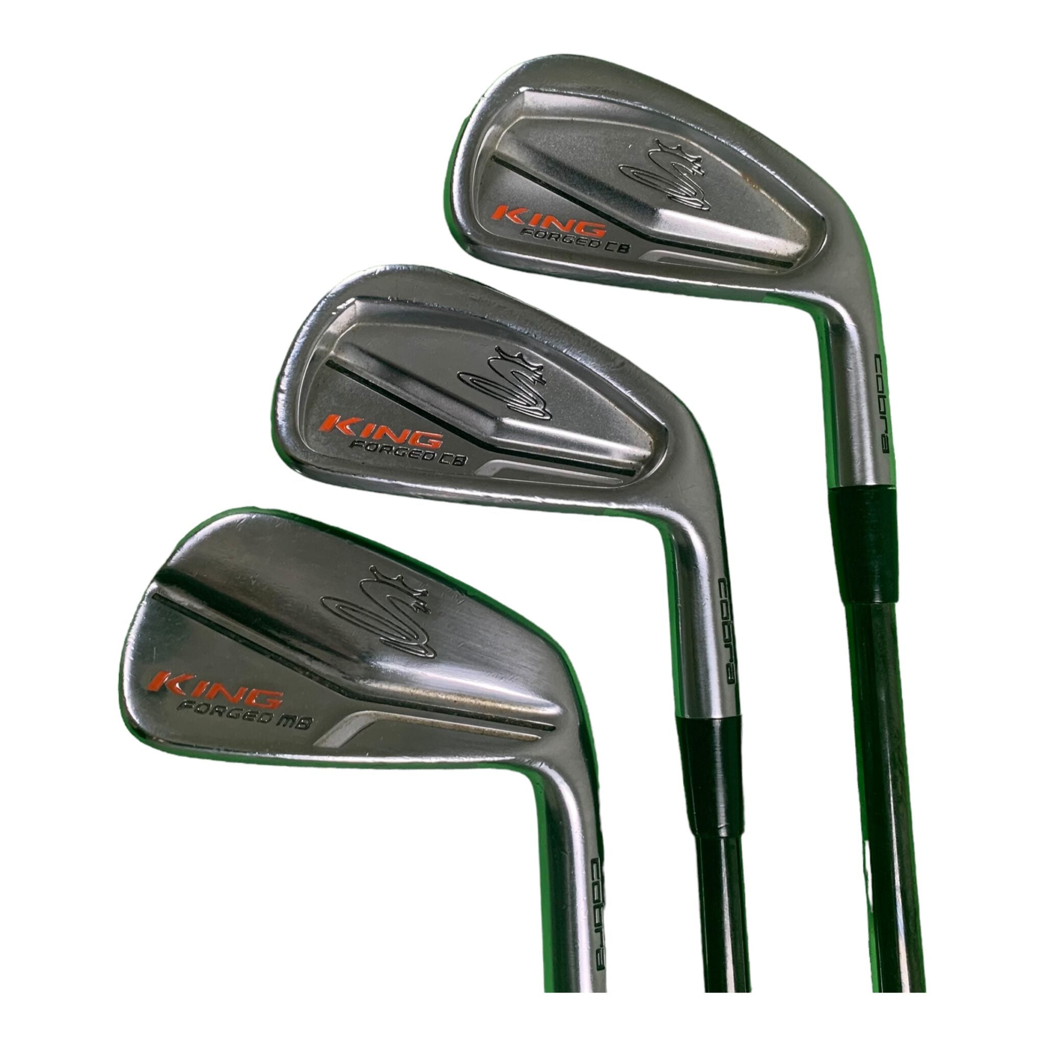 Cobra King CB/MB jernsæt / Flex X-stiff / 4-PW / Stål
