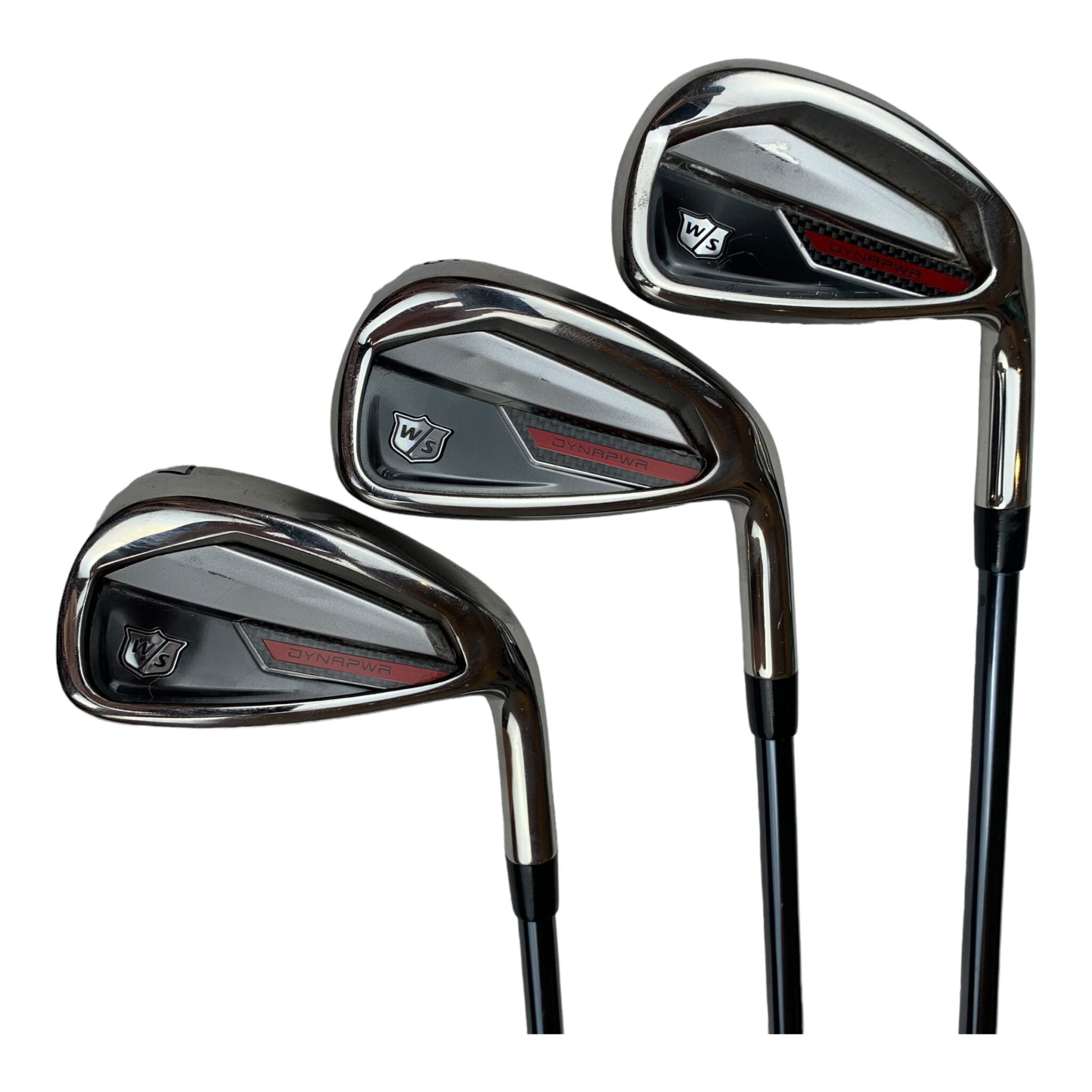 Wilson DynaPower Jernsæt / Flex Stiff / 5-PW+G / Grafit / Længde +0,5" / MCC Std Grips