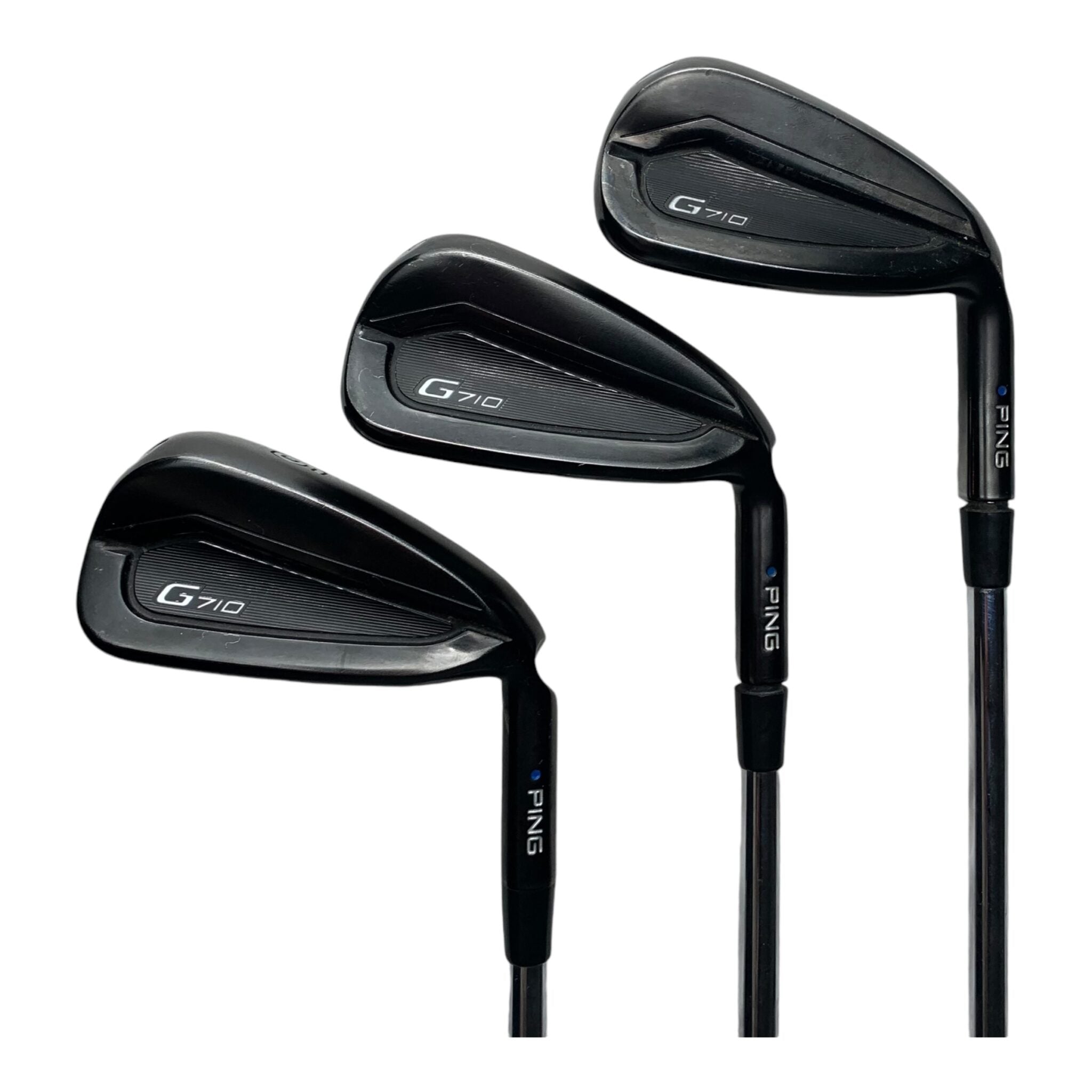 Ping G710 Jernsæt / Flex Regular / Stål / 6-P+U / Blue Dot