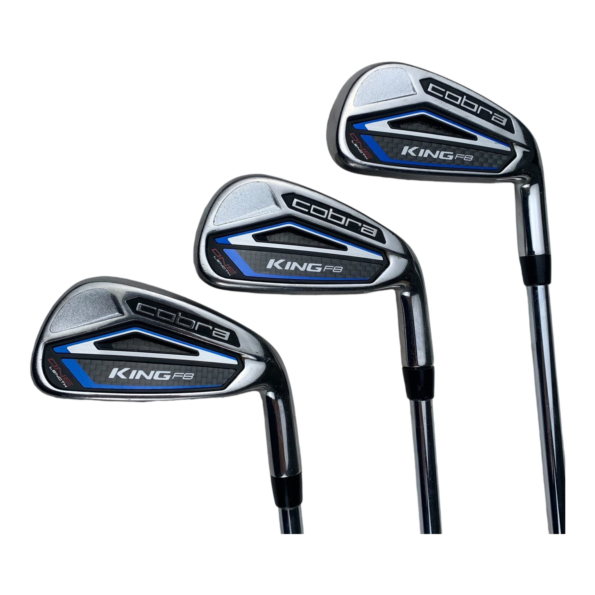 Cobra King F8 One Length Ironset / Flex Regular - Steel / 5-PW
