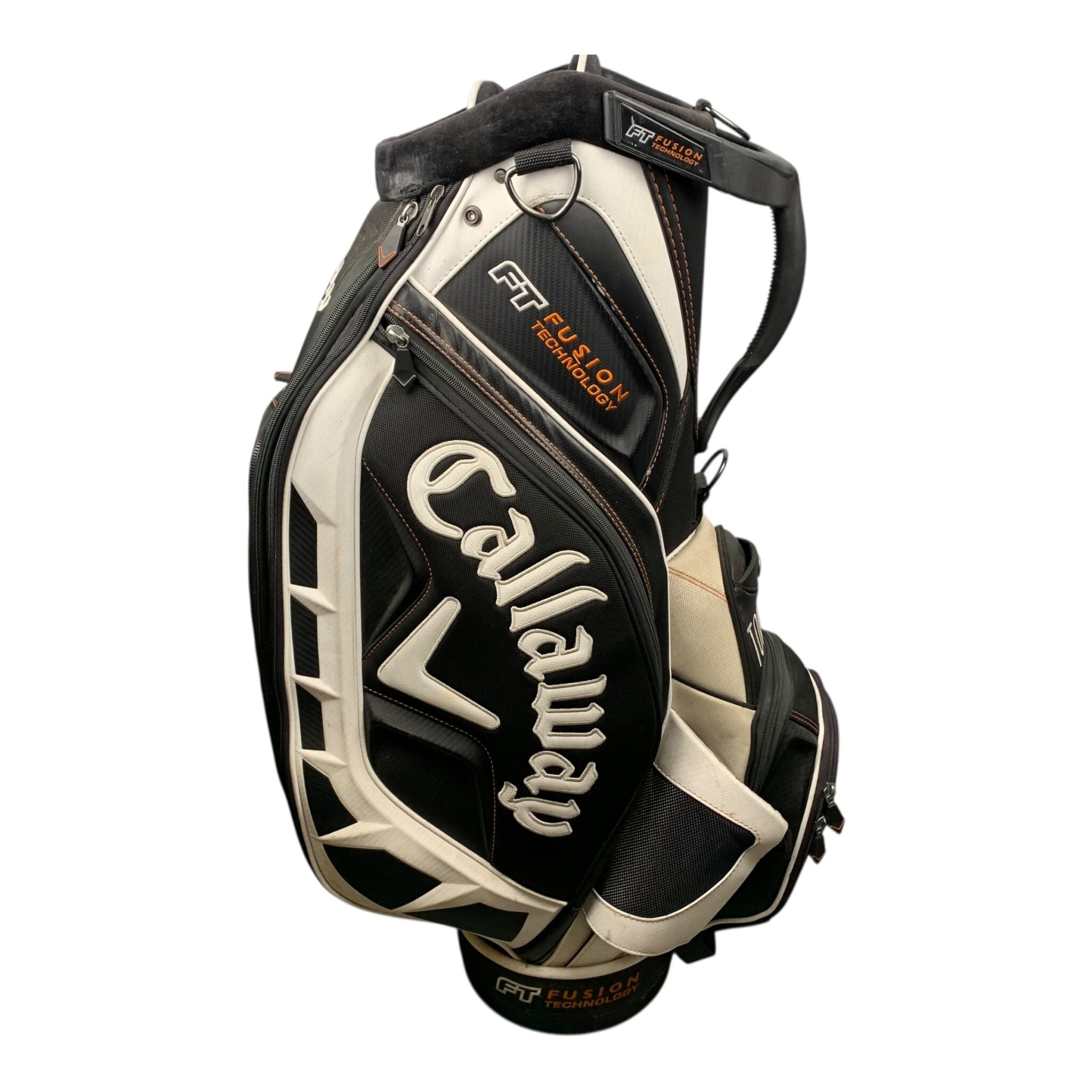 Callaway FT Fusion Staffbag / Black/White / 6-Rum