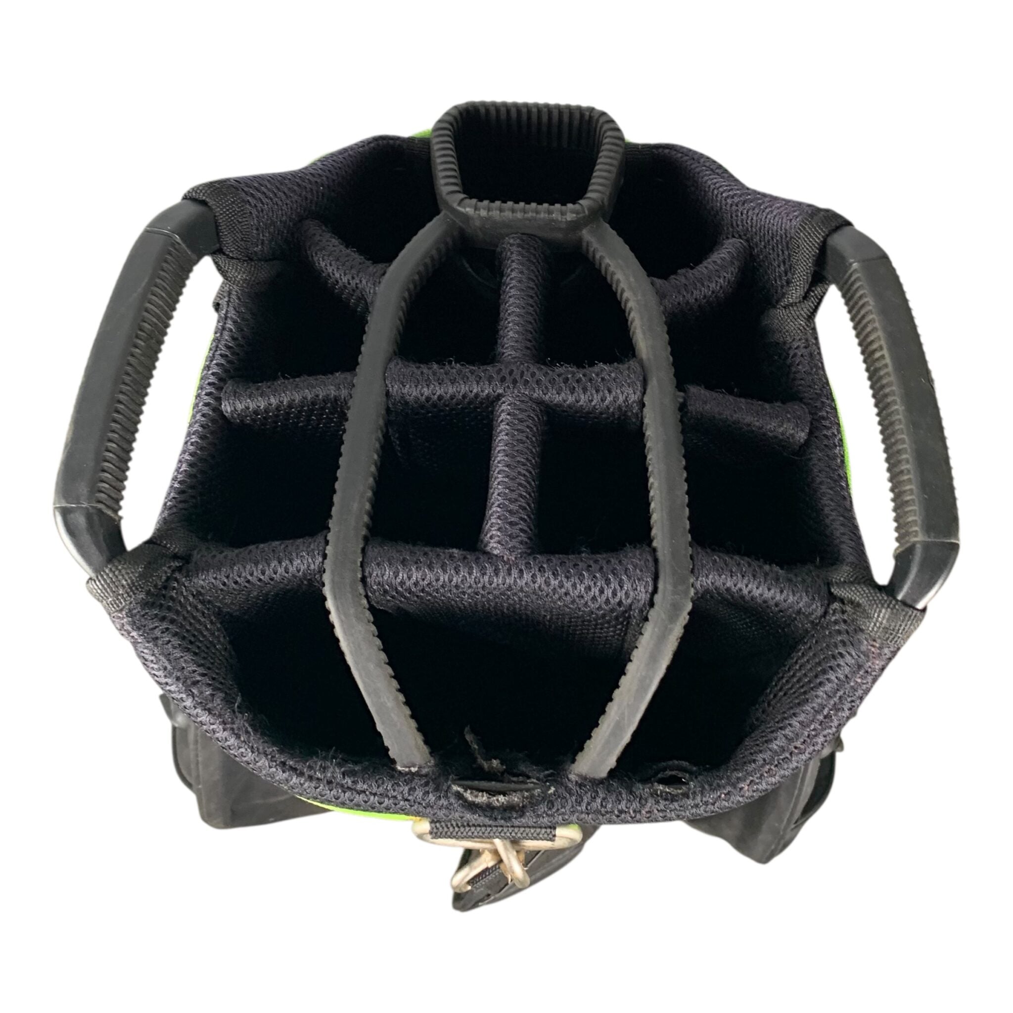 BackTee Cartbag / Black/Green / 14-Rum