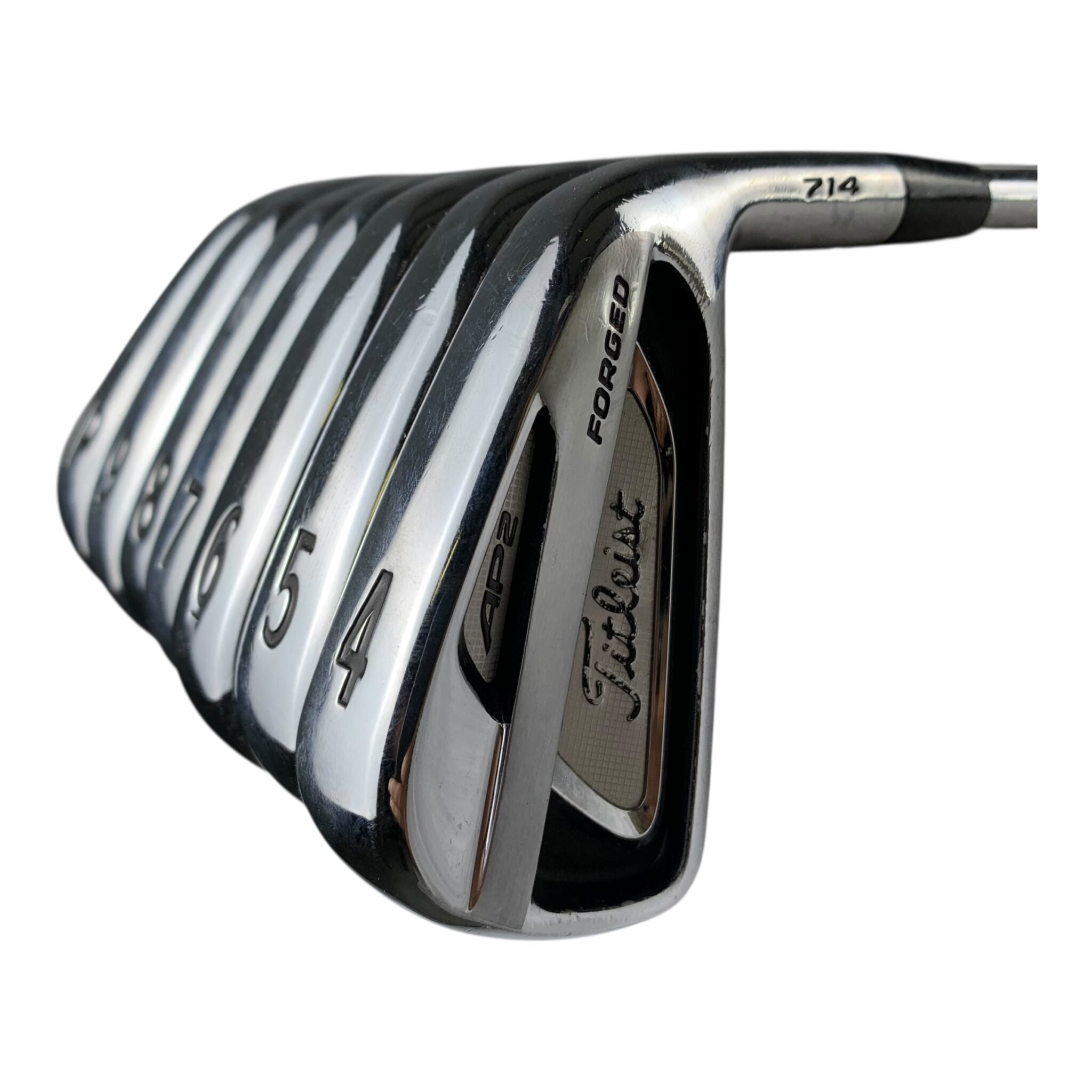 Titleist AP2 714 Forged Jernsæt / Flex Stiff / 4-PW  / Stål