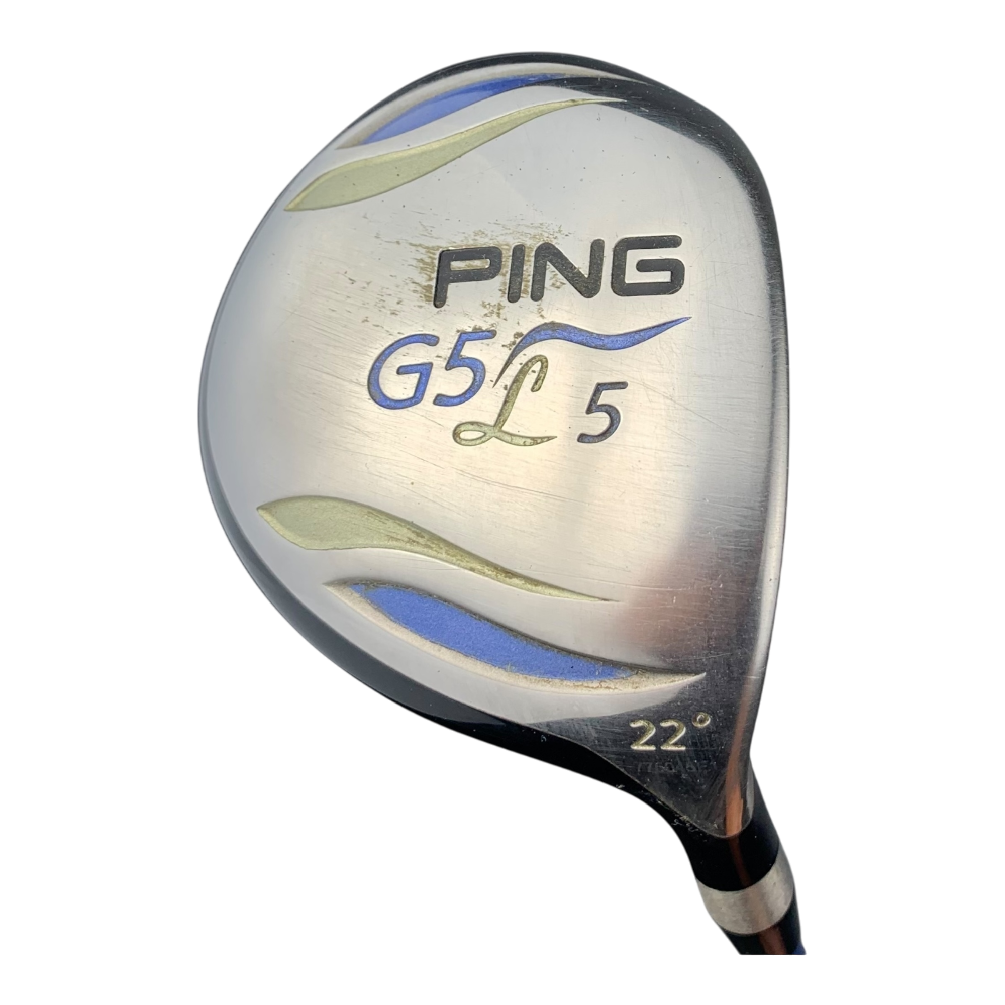 PING G5L Fairway Wood / Flex Ladies / Grafit / #5/22 hovedbillede - brugt golf udstyr i god stand