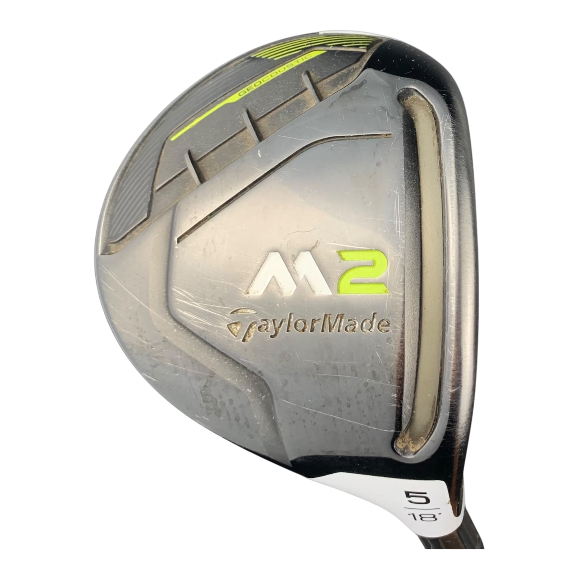 TaylorMade M2 2021 Fairway Wood / Flex A-flex / Grafit / #5/18 hovedbillede - brugt golf udstyr i god stand