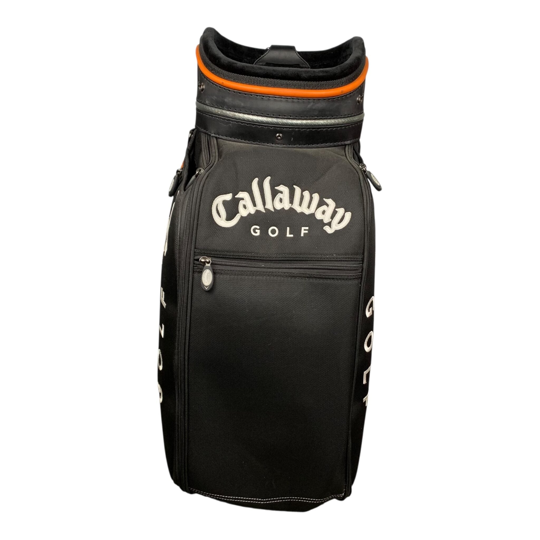 Callaway Fusion Staffbag / Black/Orange / 6-Rum