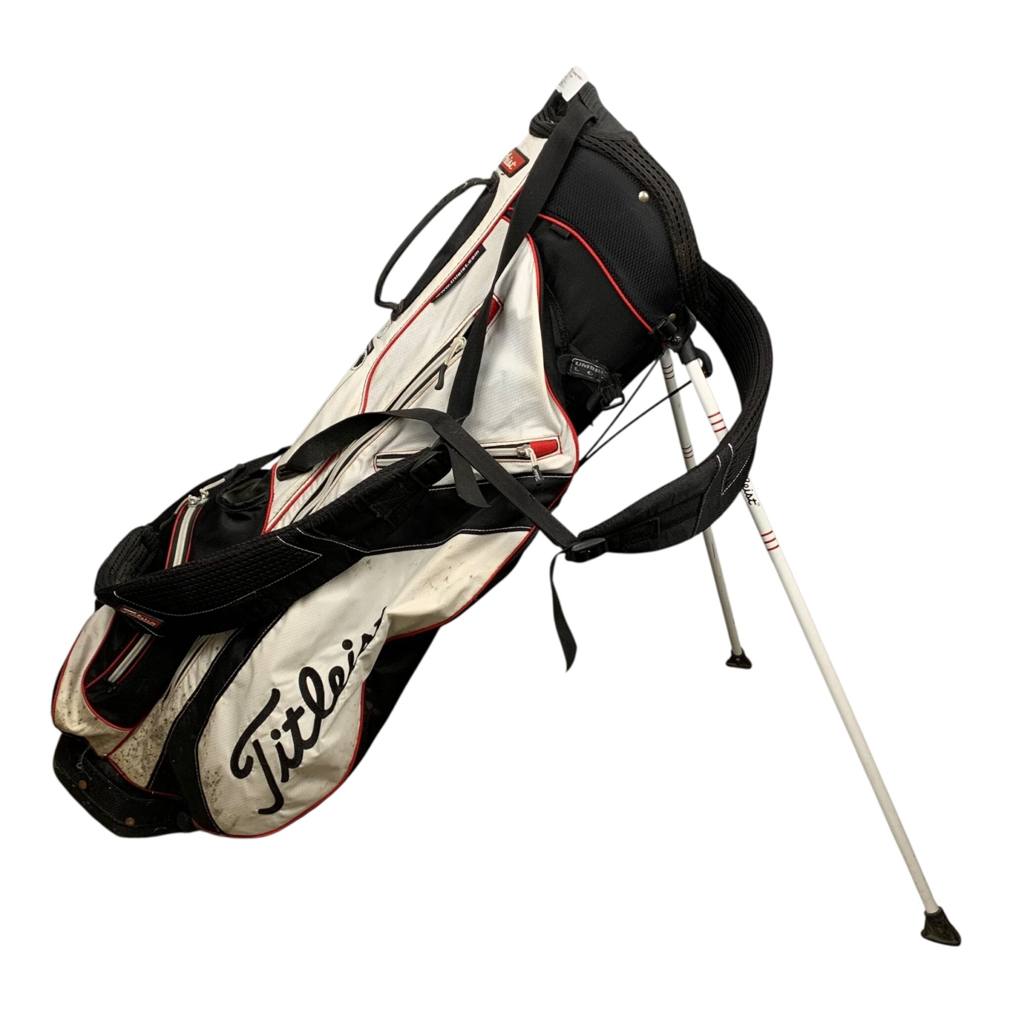 Titleist Standbag / Black/White / 2-Rum
