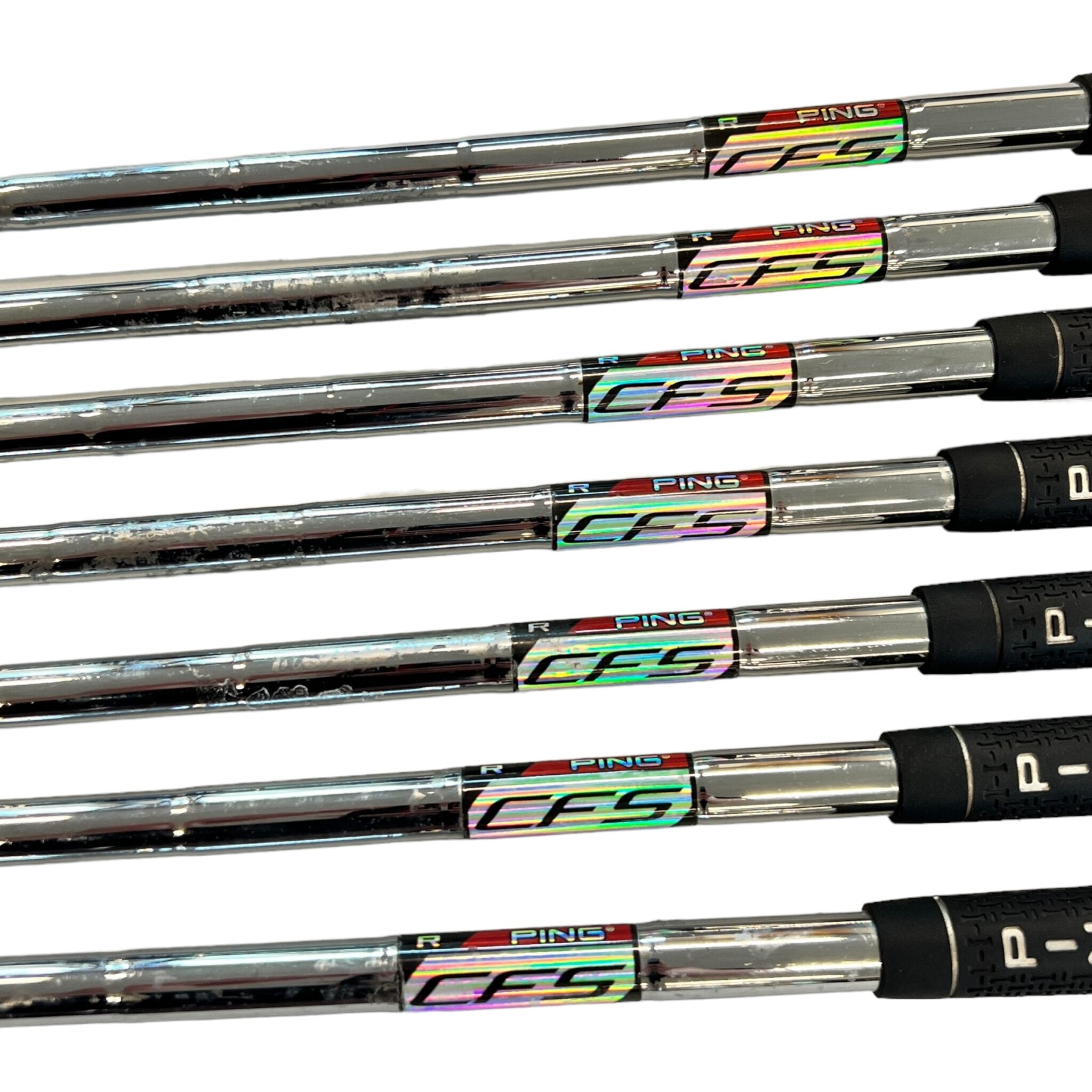 Ping i20 jernsæt / Flex Regular / 4-PW / Stål / Blue Dot