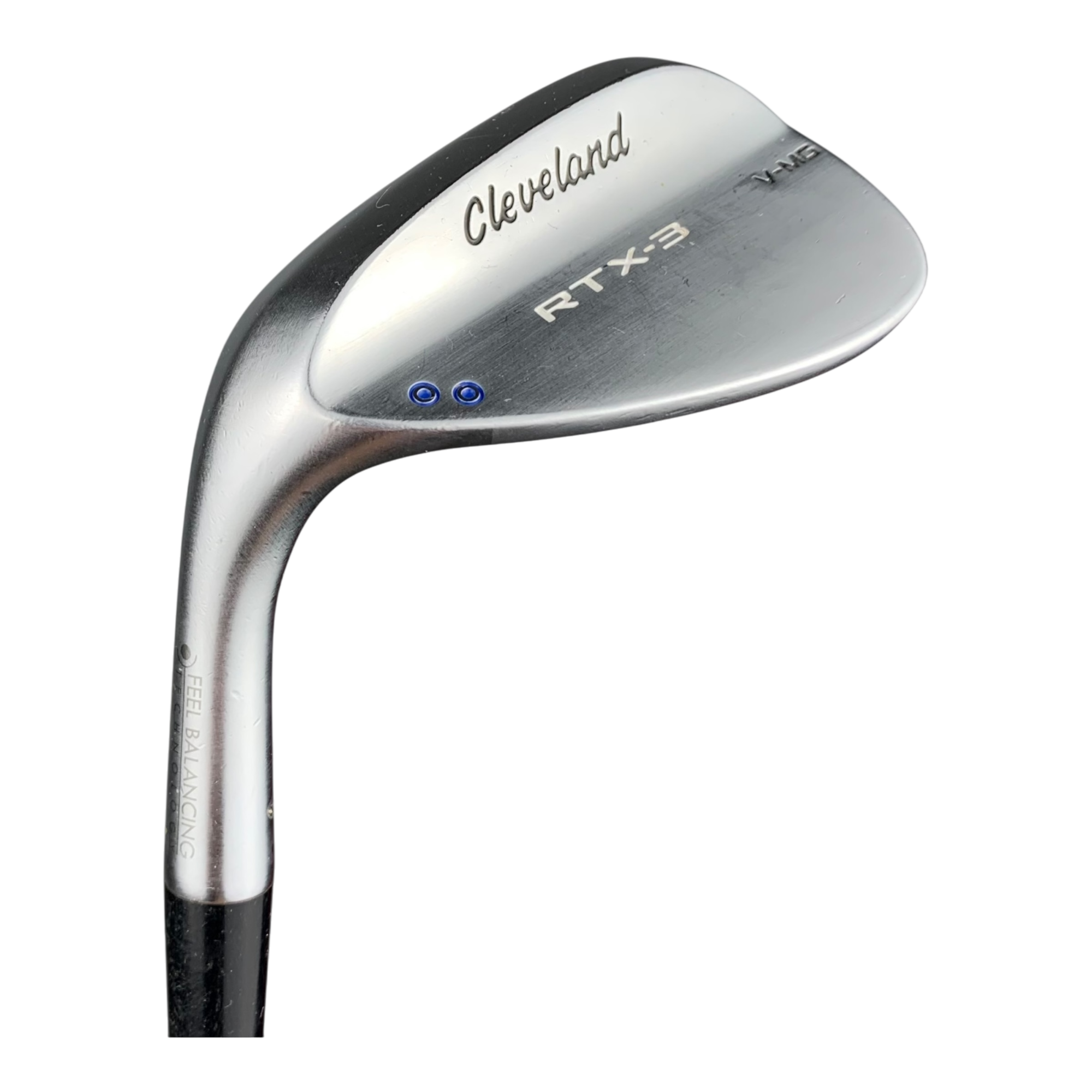 Cleveland RTX-3 CB Tour Satin Chrome Wedge / Stål / #60/09 Venstre hovedbillede - brugt golf udstyr i god stand