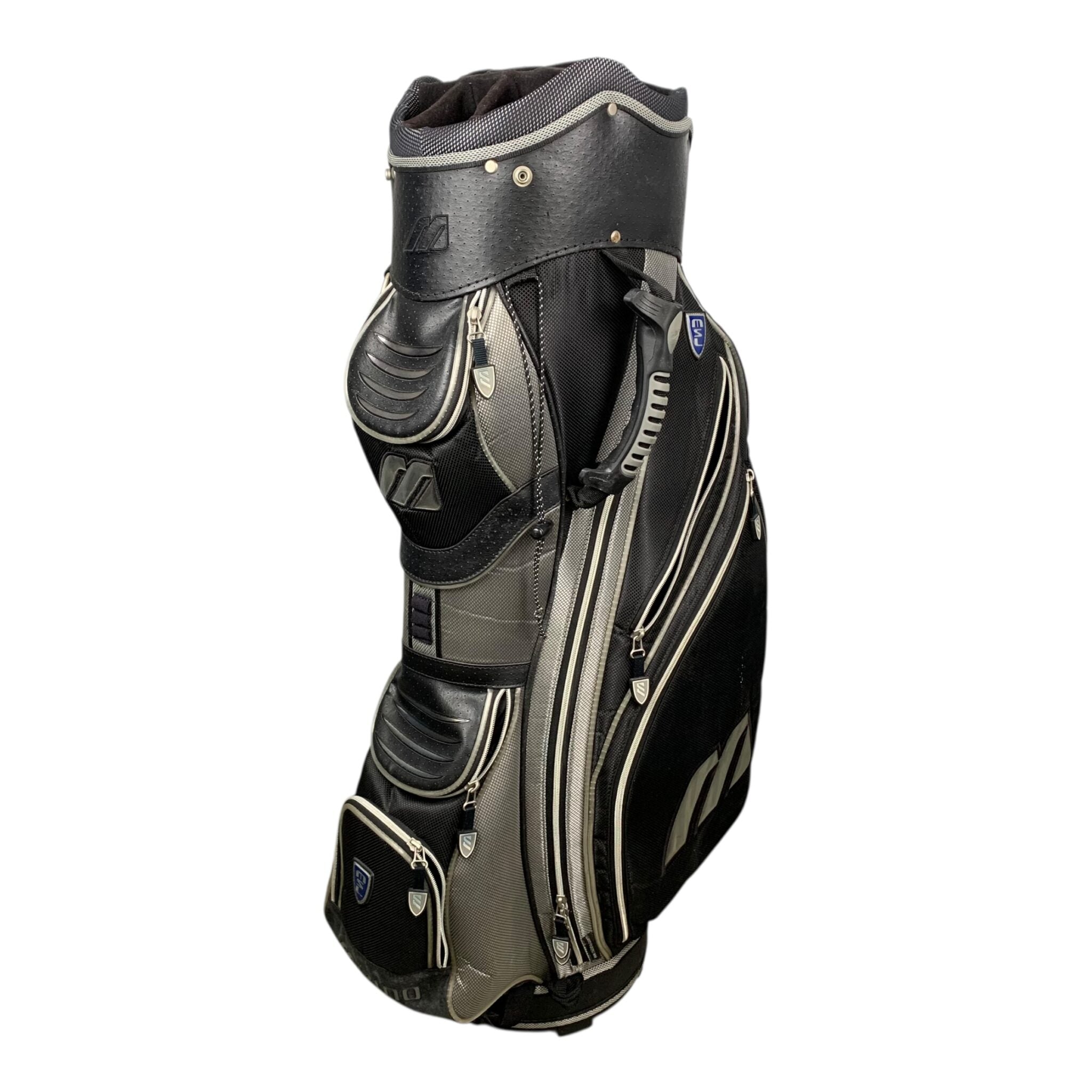 Mizuno Cartbag / Black/Grey / 14 Rum
