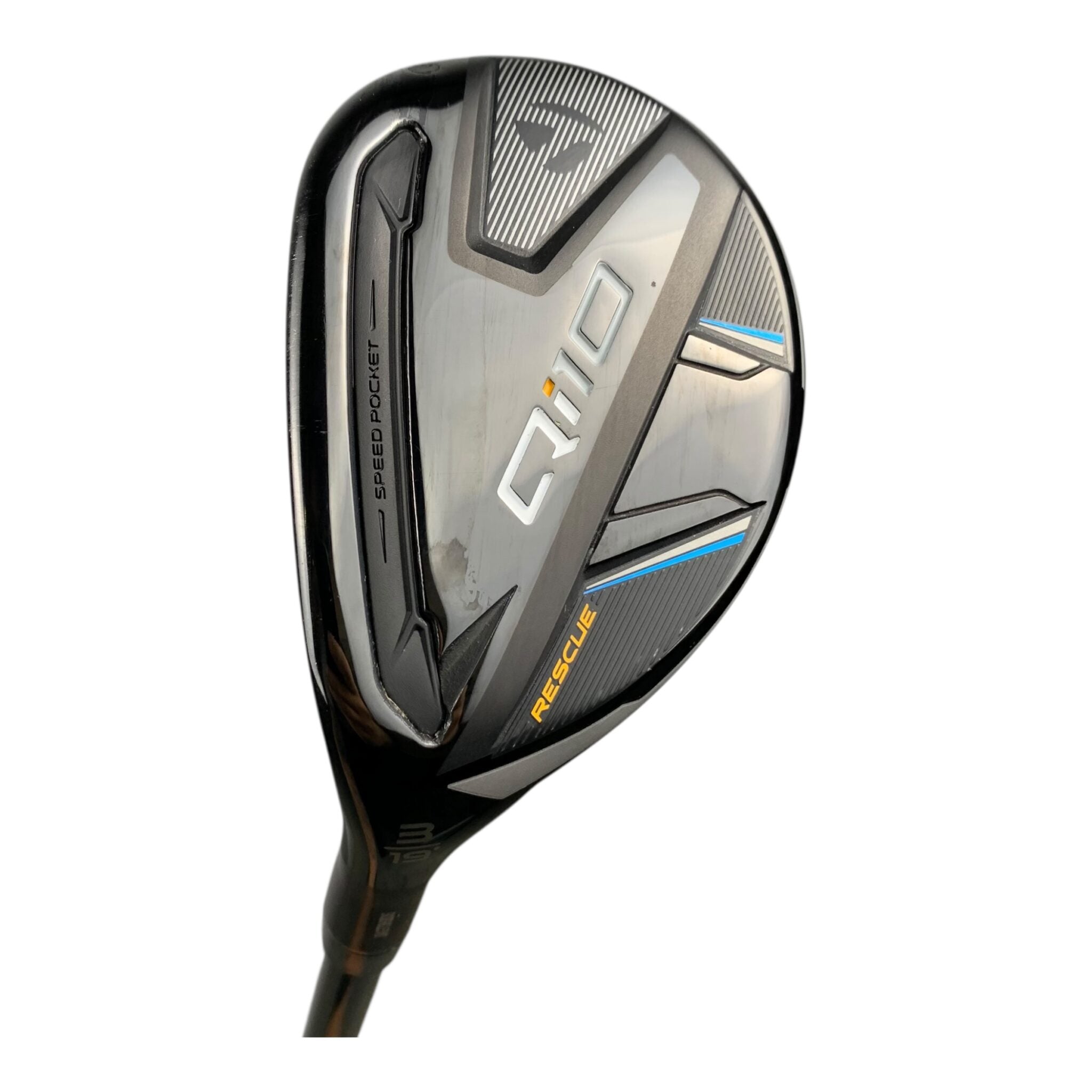 Venstre TaylorMade Qi10 Hybrid / Flex Stiff / Grafit / #3/19