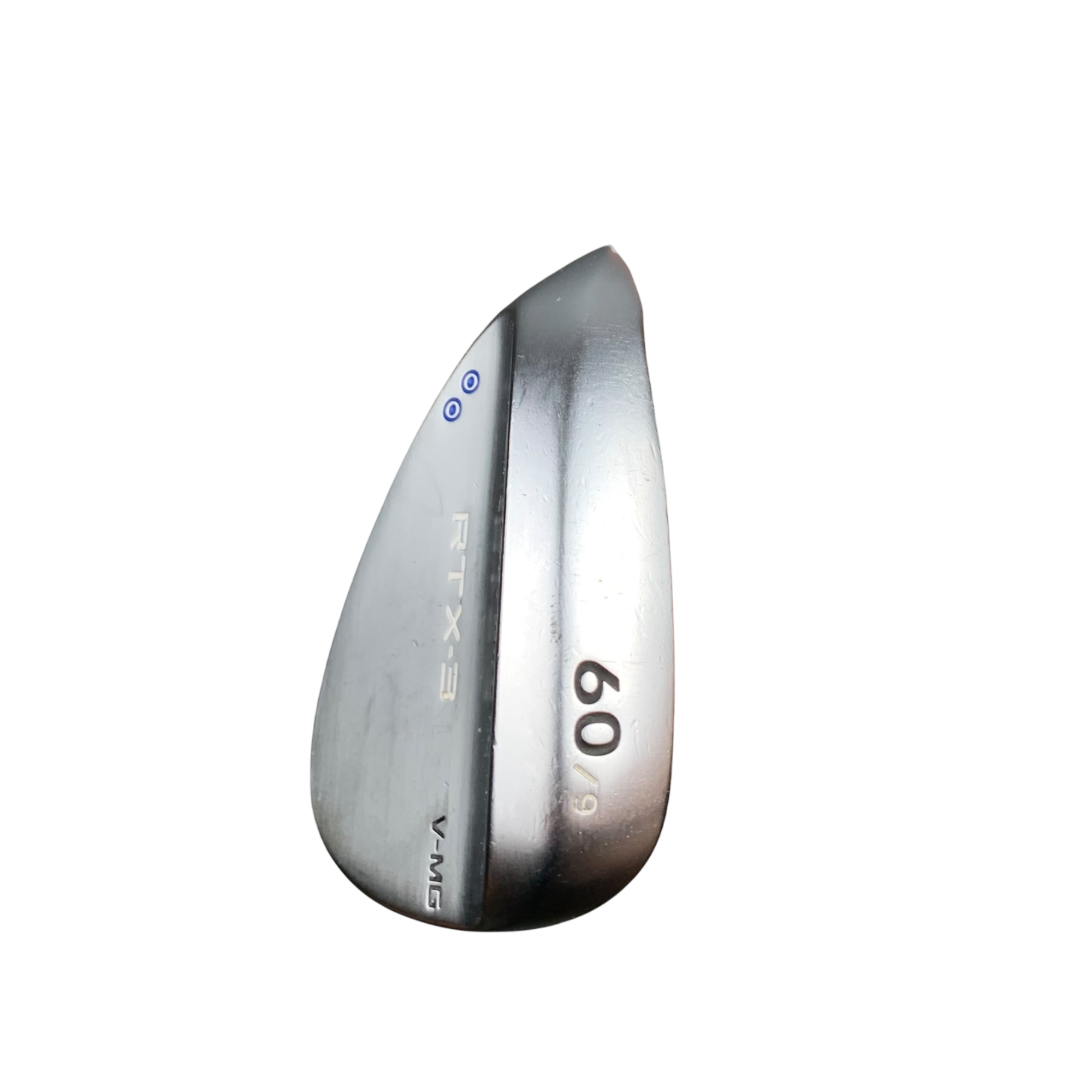 Cleveland RTX-3 CB Tour Satin Chrome Wedge / Stål / #60/09 Venstre galleri billede 1 - brugt golf udstyr i god stand