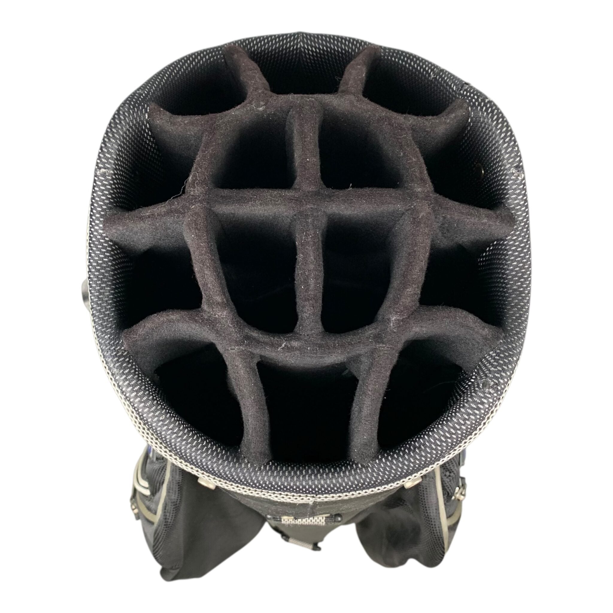 Mizuno Cartbag / Black/Grey / 14 Rum