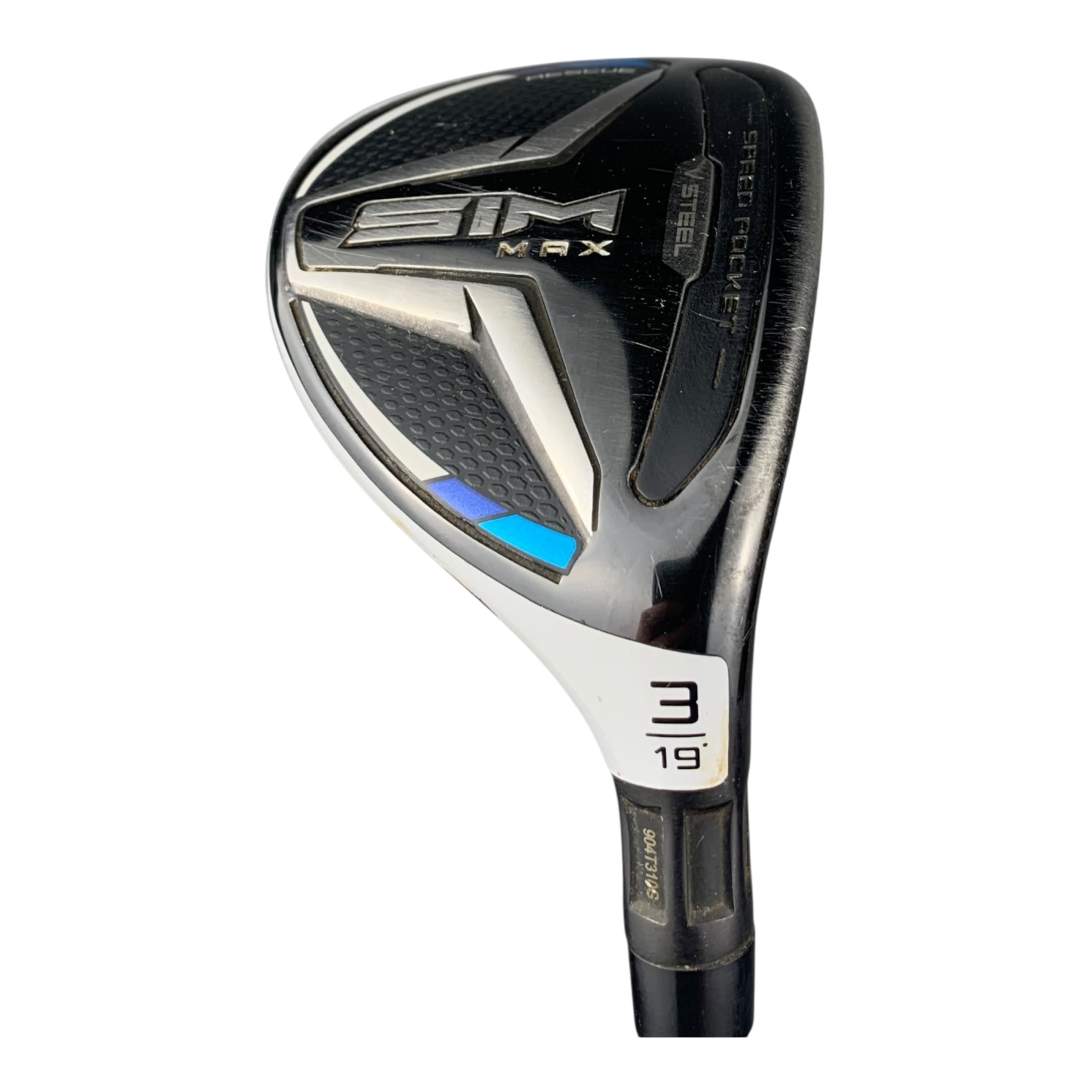 TaylorMade SIM Max Hybrid / Flex Stiff / Grafit / #3/19 galleri billede 2 - brugt golf udstyr i god stand