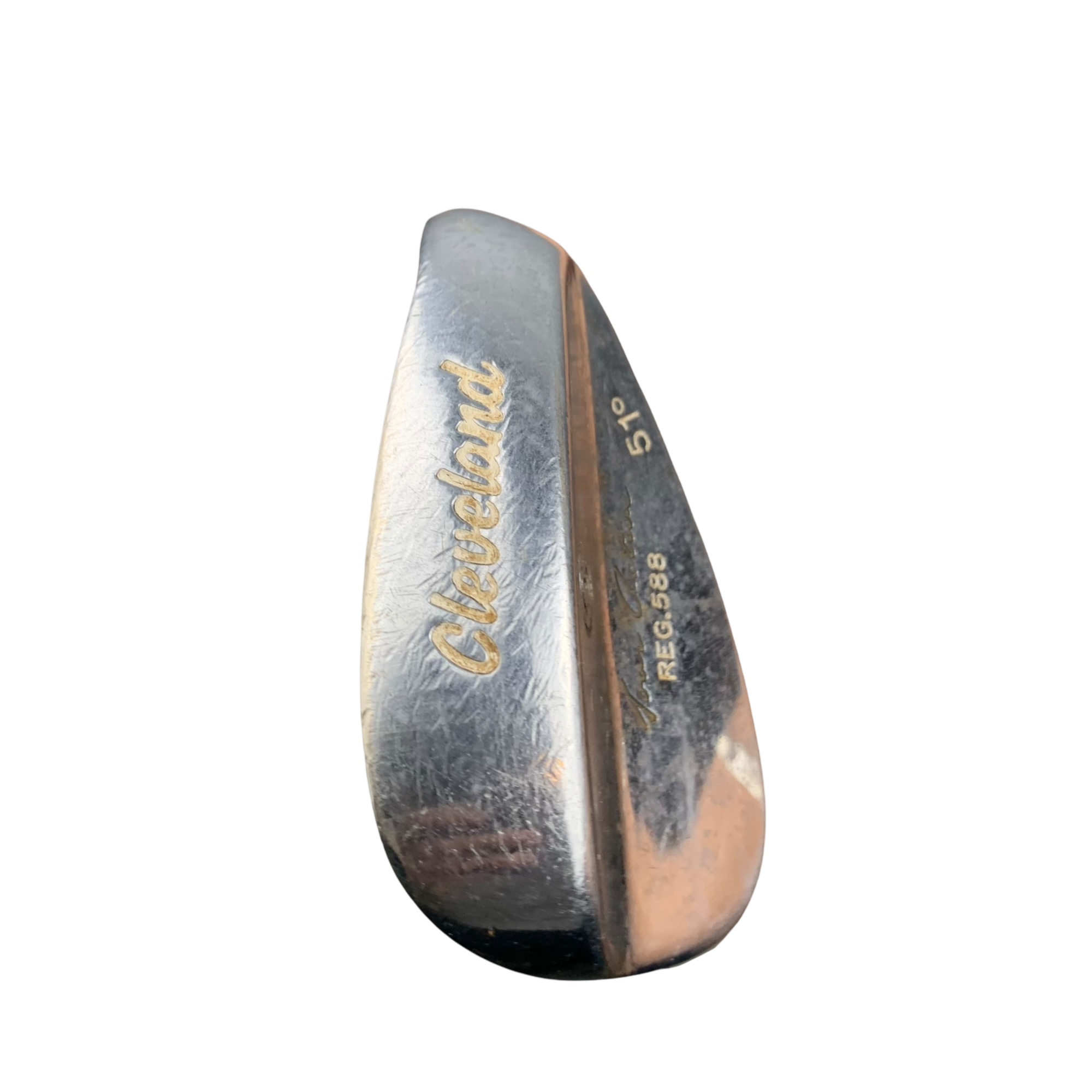 Cleveland Reg. 588 Wedge / Stål / #51/10 galleri billede 1 - brugt golf udstyr i god stand
