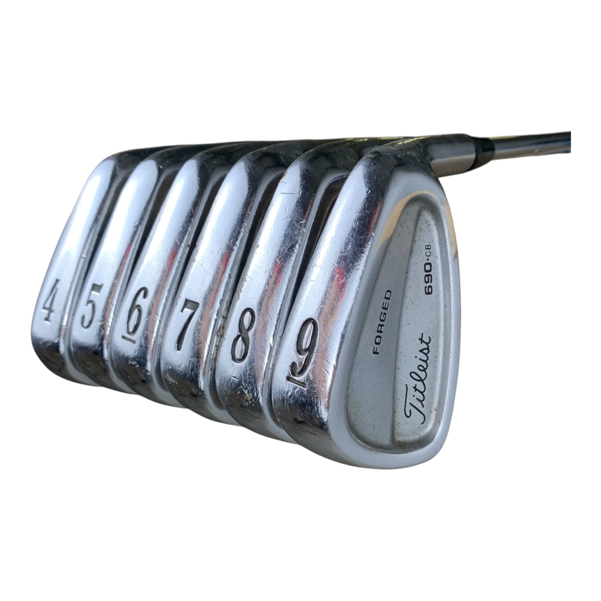 Titleist 690CB Jernsæt / Flex Stiff / 4-9  / Stål