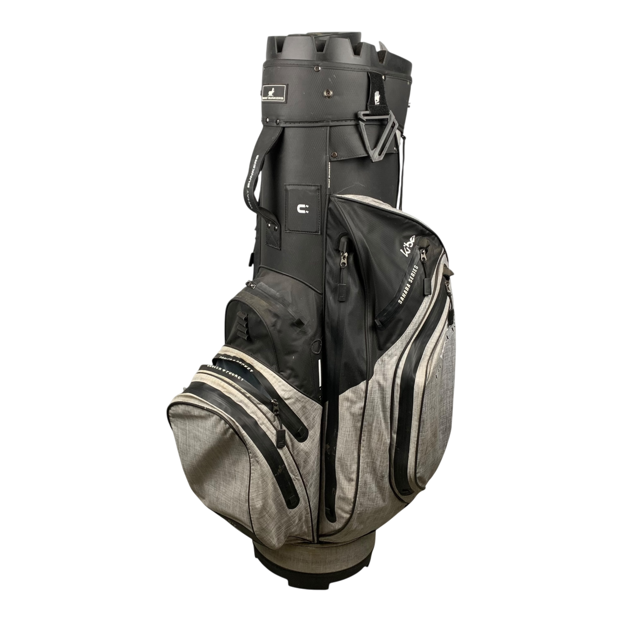 WhatBunkers Cart Bag / 14-Way / Grey hovedbillede - brugt golf udstyr i god stand