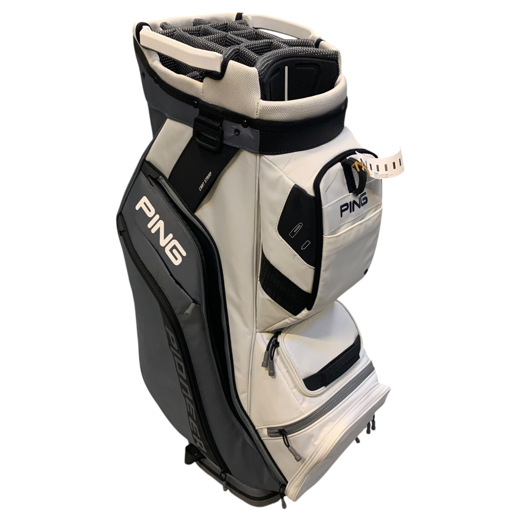 Ping Pioneer Cartbag / Black/Grey / 15-Way