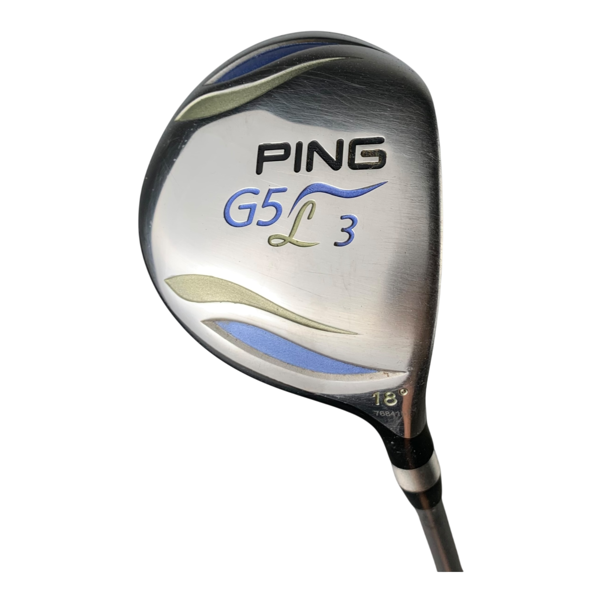 PING G5 Fairway Wood / Flex Soft-Regular / Grafit / #3/18 hovedbillede - brugt golf udstyr i god stand