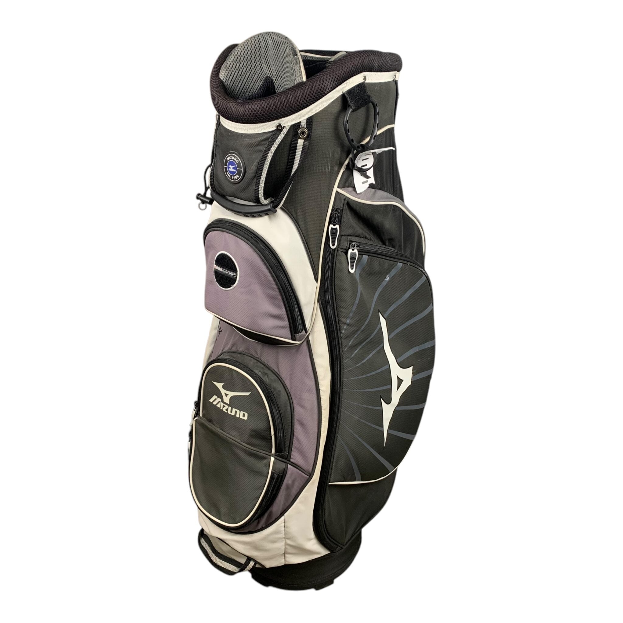 Mizuno Aerolite Bag / Grey/Purple / 14 Rum